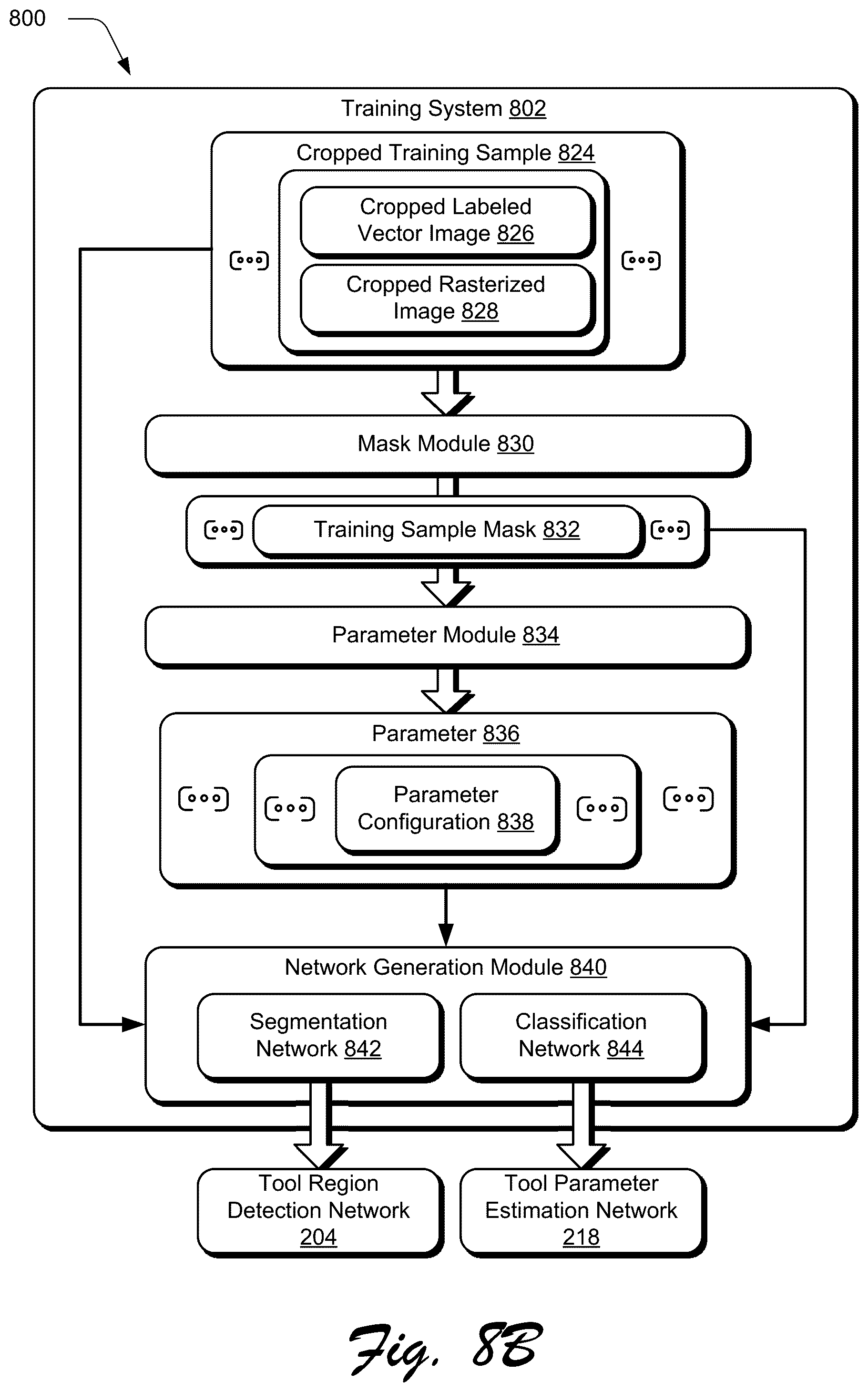 Patent US11854128 Figure 9 – Automated digital tool identification from a rasterized image