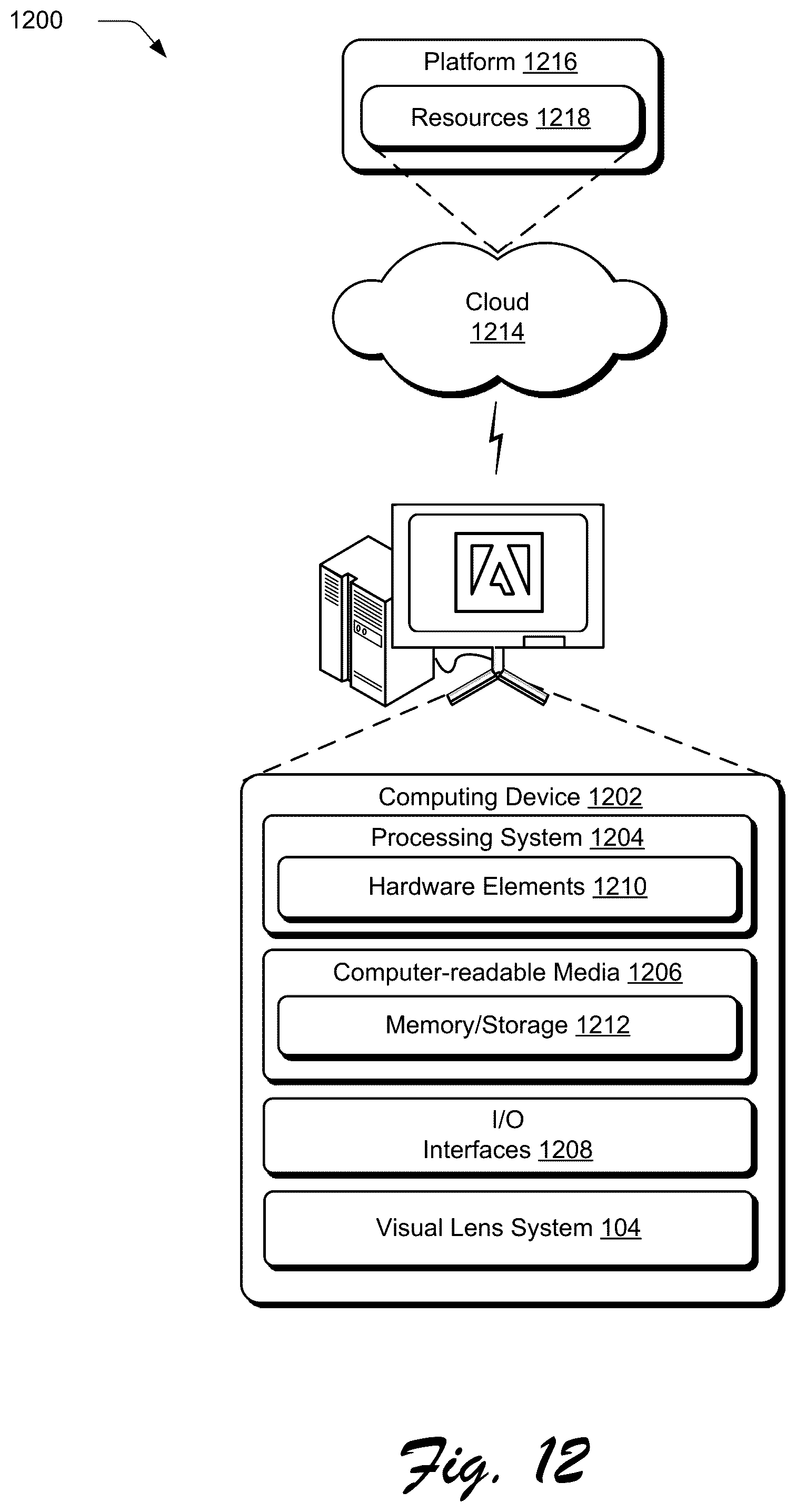 Patent US11854128 Figure 13 – Automated digital tool identification from a rasterized image