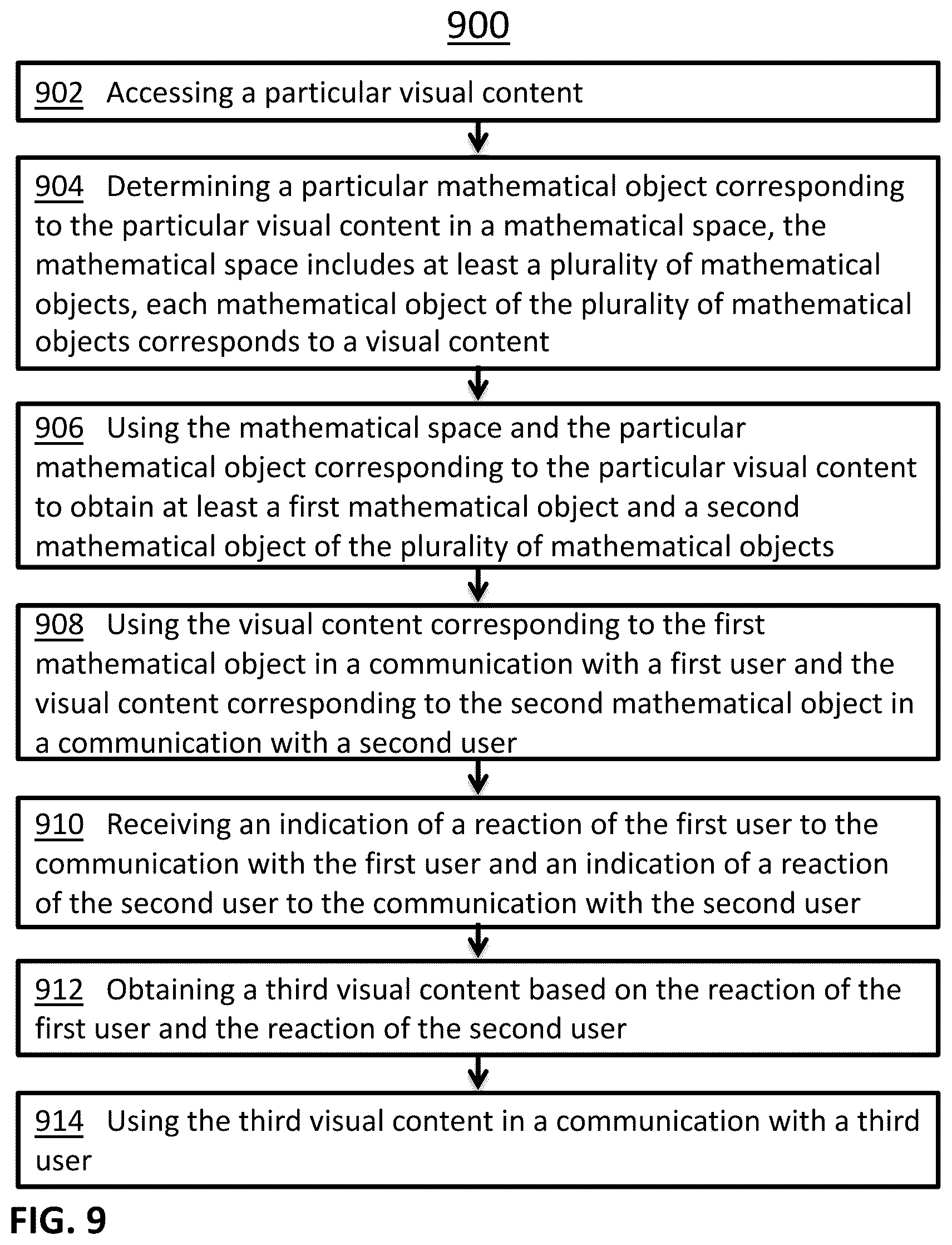 Patent US11854129 Figure 12 – Generating visual content consistent with aspects of a visual language