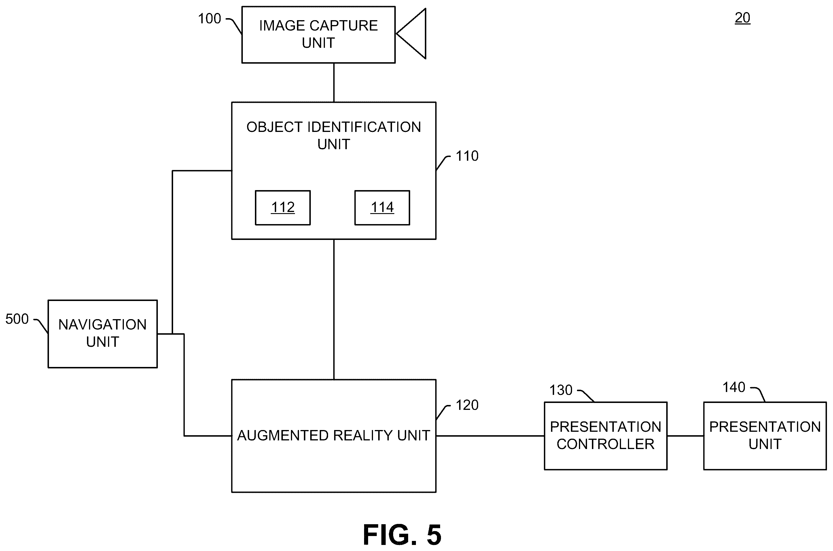 Patent US11854130 Figure 5 – Methods, apparatus, systems, devices, and computer program products for augmenting reality in connection with real world places