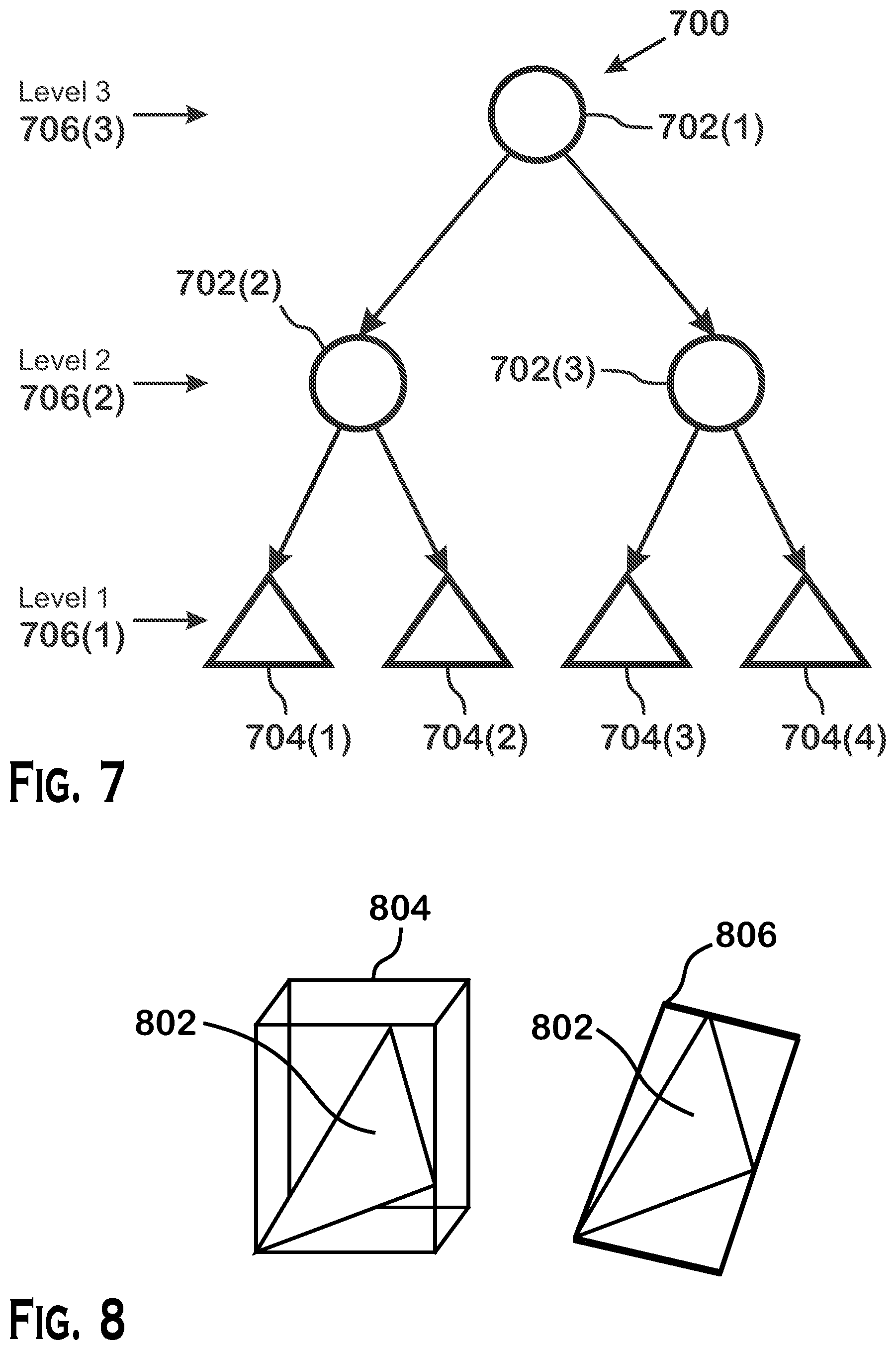 Patent US11854138 Figure 6 – Techniques for introducing oriented bounding boxes into bounding volume hierarchy