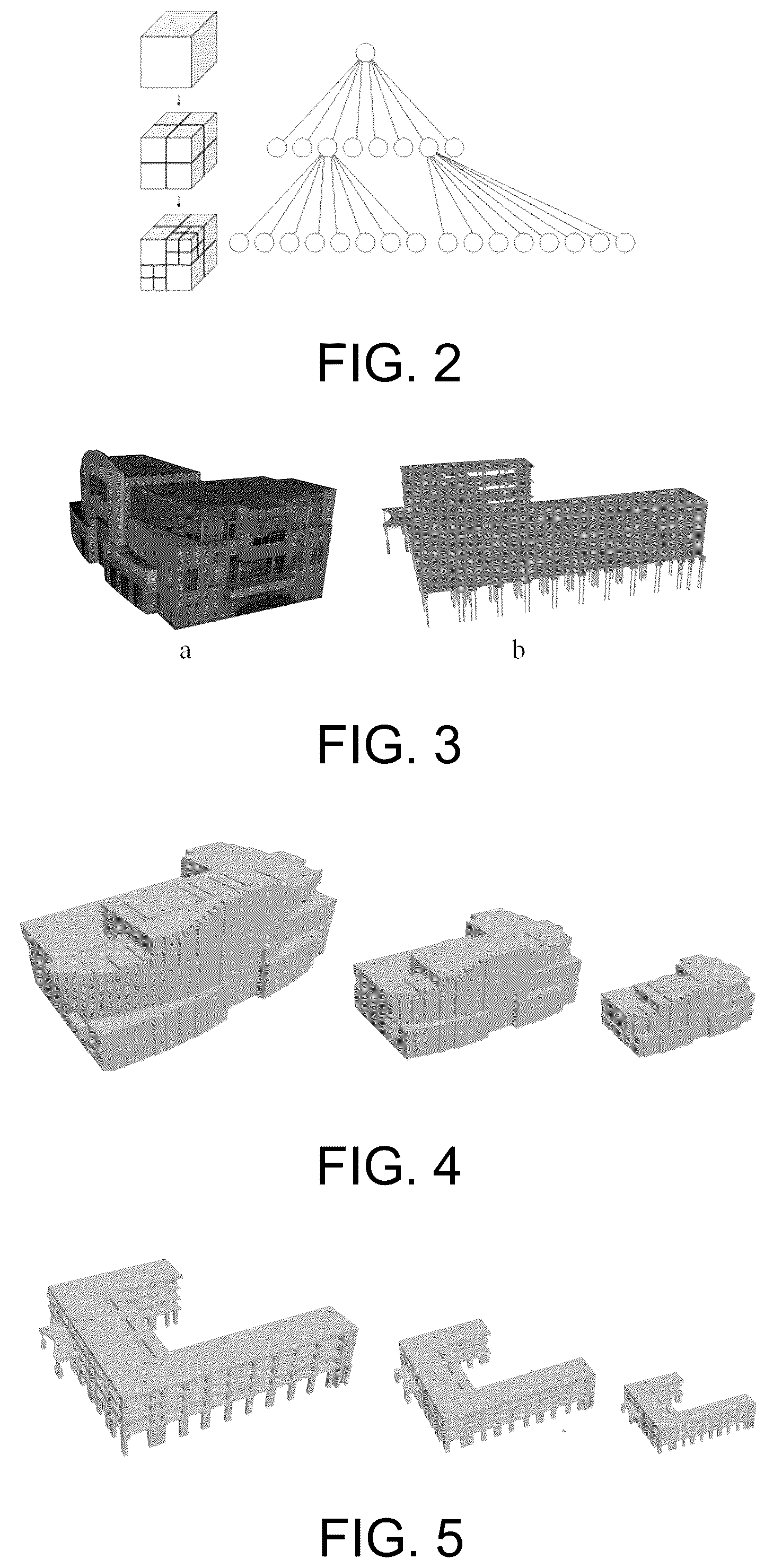 Patent US11854145 Figure 2 – Octree-based three-dimensional building model LOD method