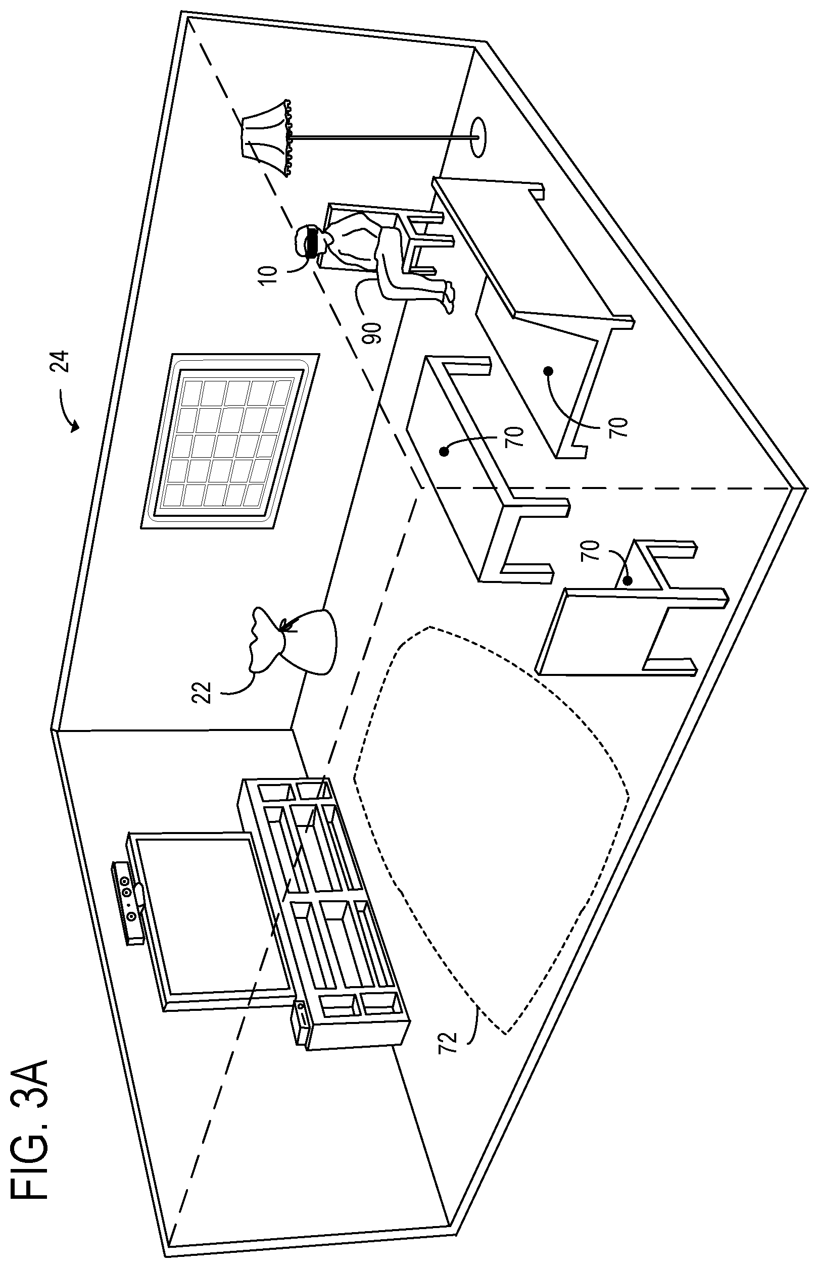 Patent US11854148 Figure 3 – Virtual content display opportunity in mixed reality