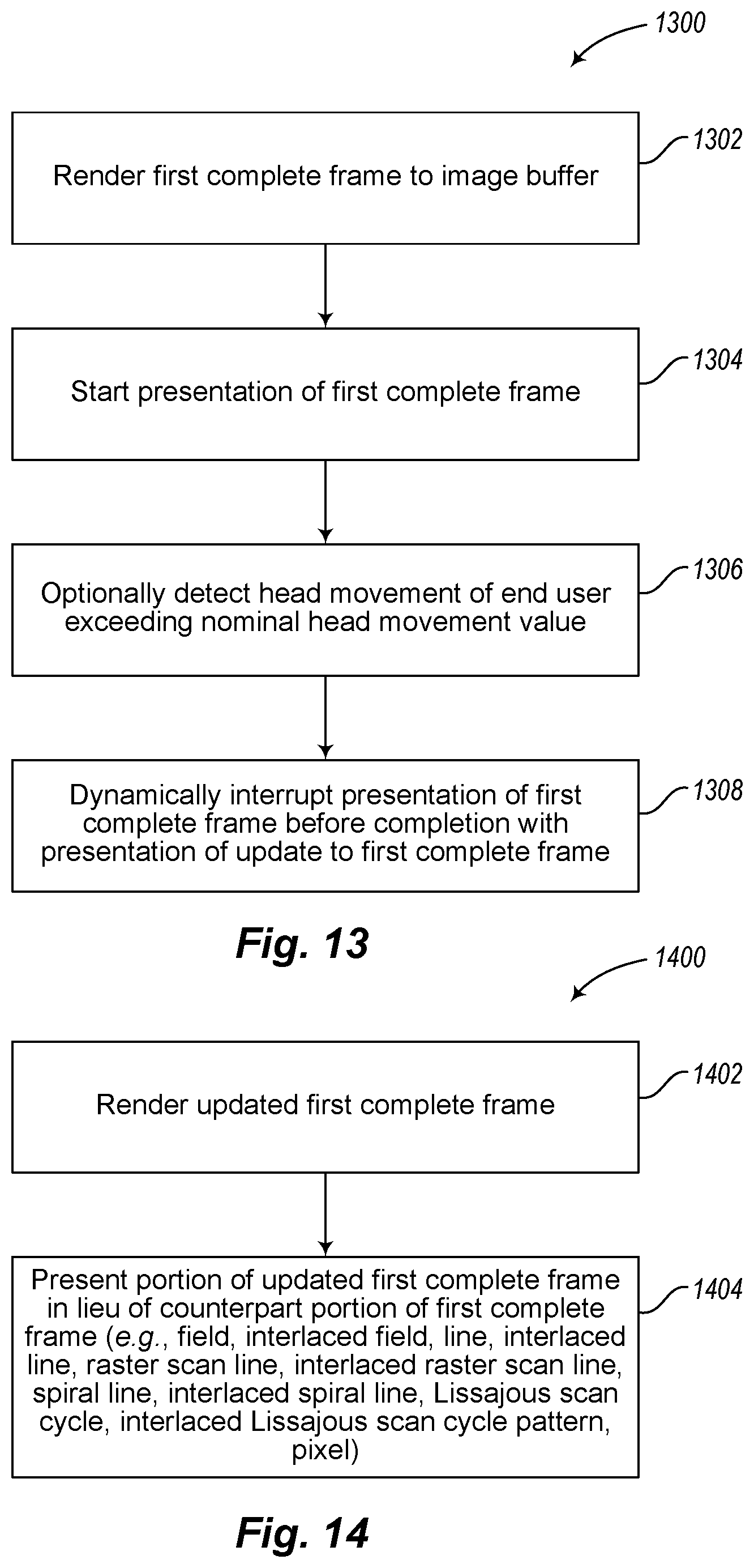 Patent US11854150 Figure 10 – Frame-by-frame rendering for augmented or virtual reality systems