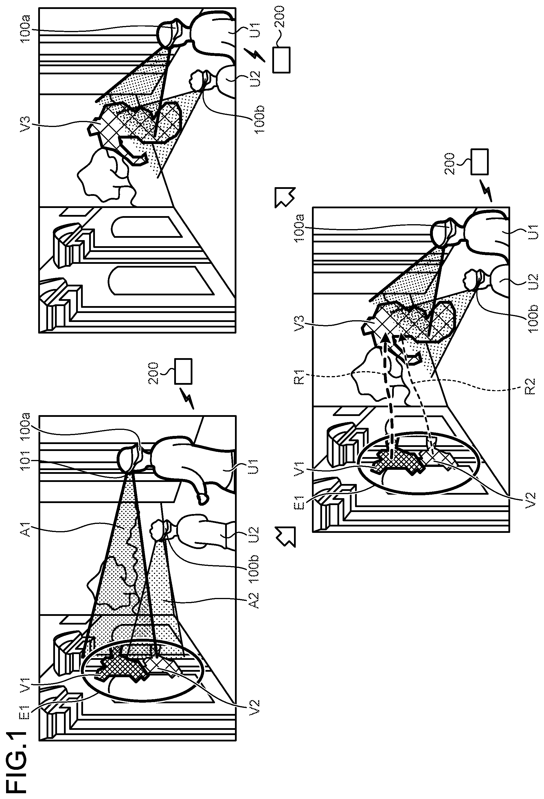 Patent US11854151 Figure 1 – Information processing device, information processing method, and recording medium