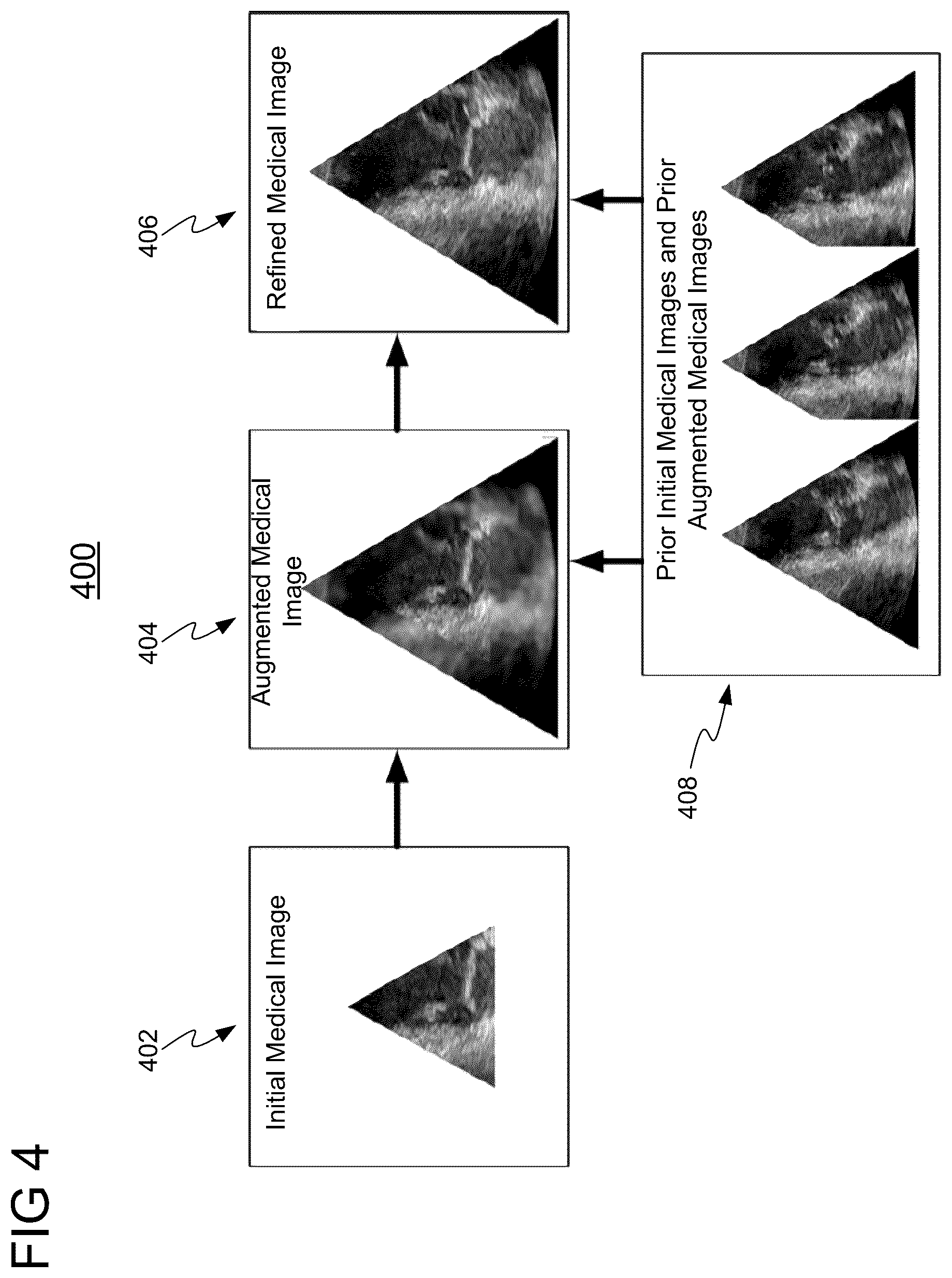 Patent US11854158 Figure 4 – Medical image enhancement