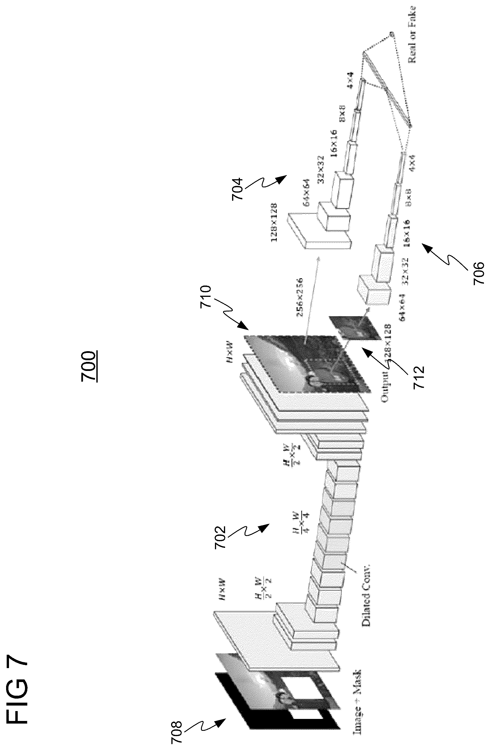 Patent US11854158 Figure 7 – Medical image enhancement