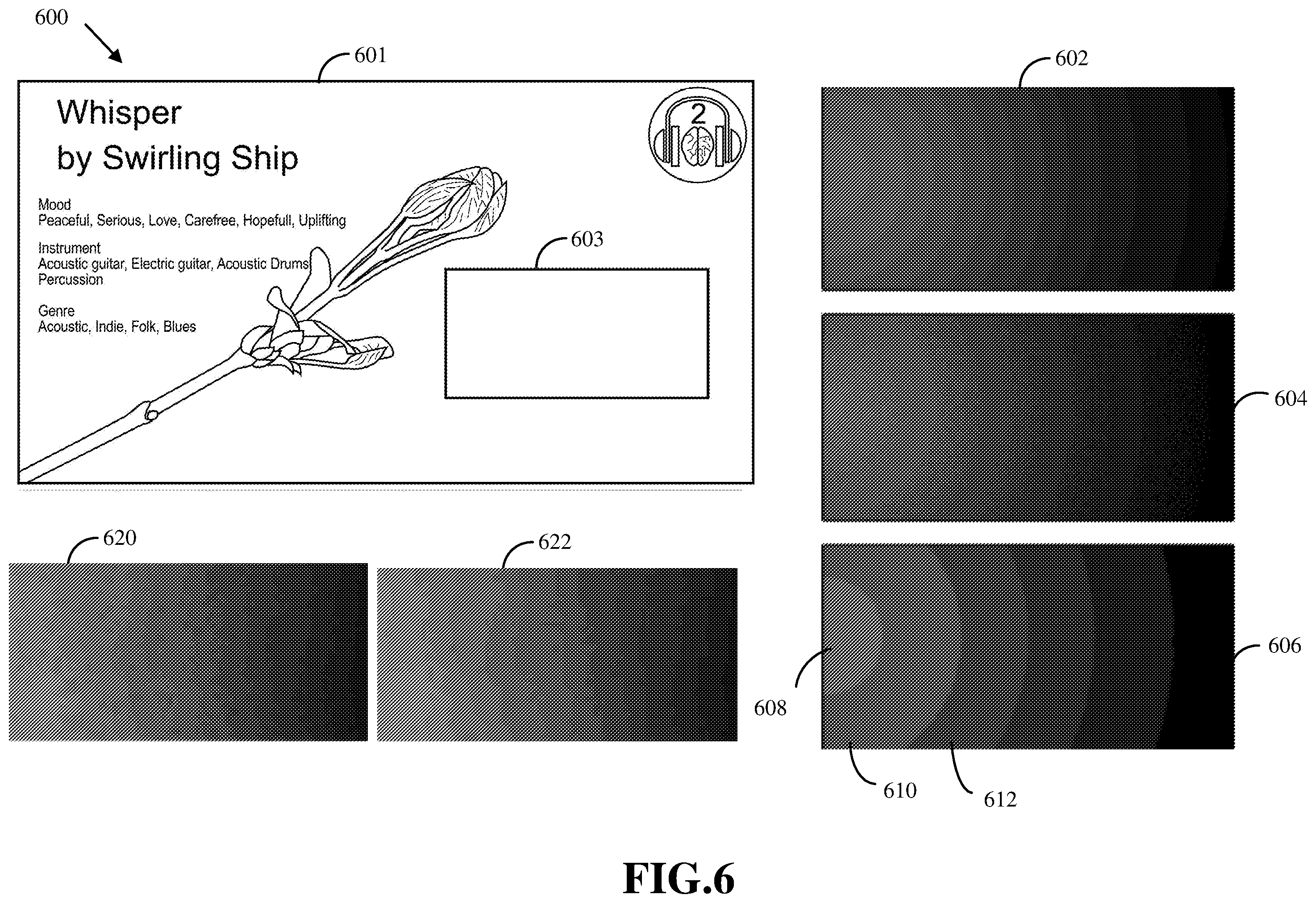 Patent US11854165 Figure 6 – Debanding using a novel banding metric