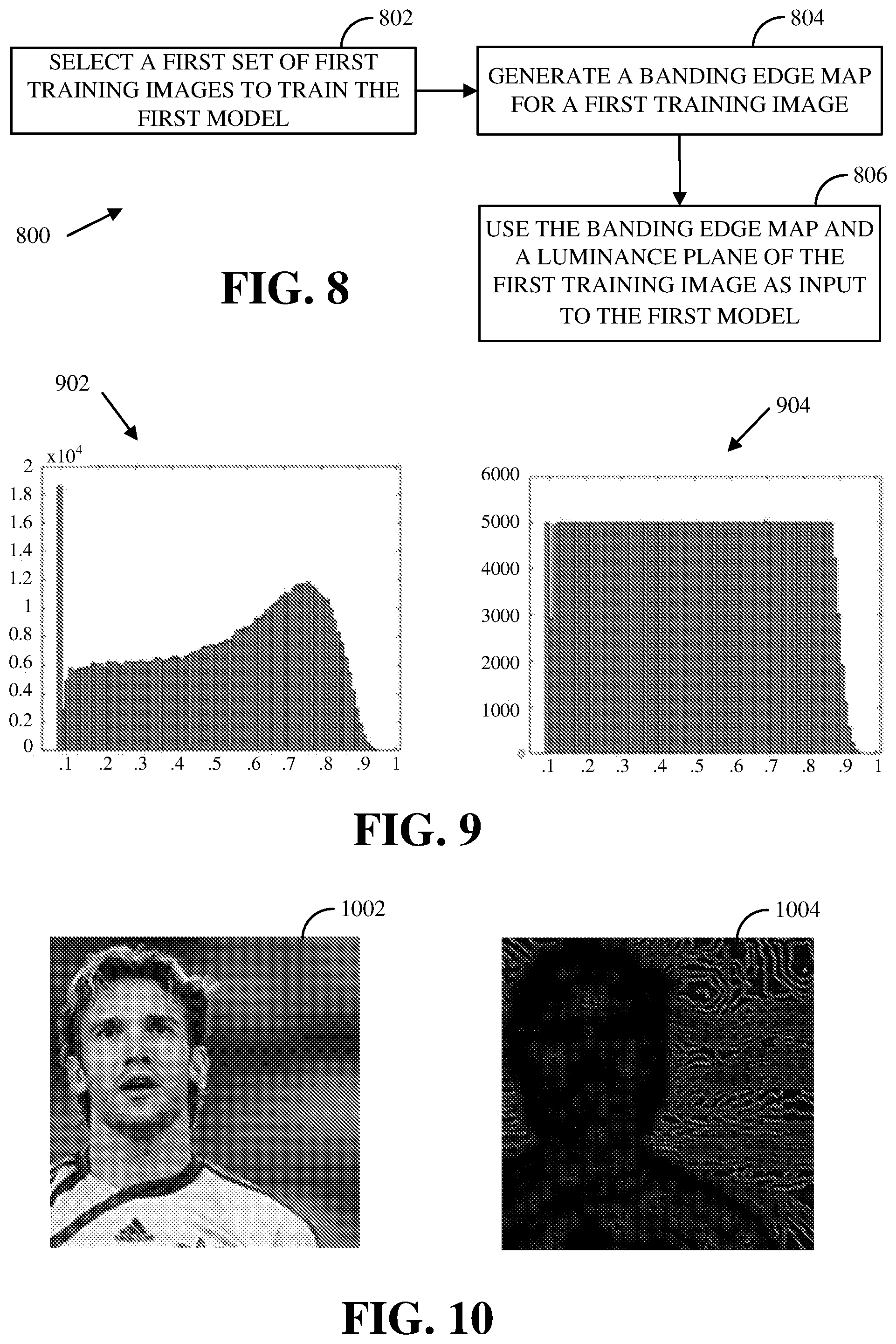 Patent US11854165 Figure 9 – Debanding using a novel banding metric