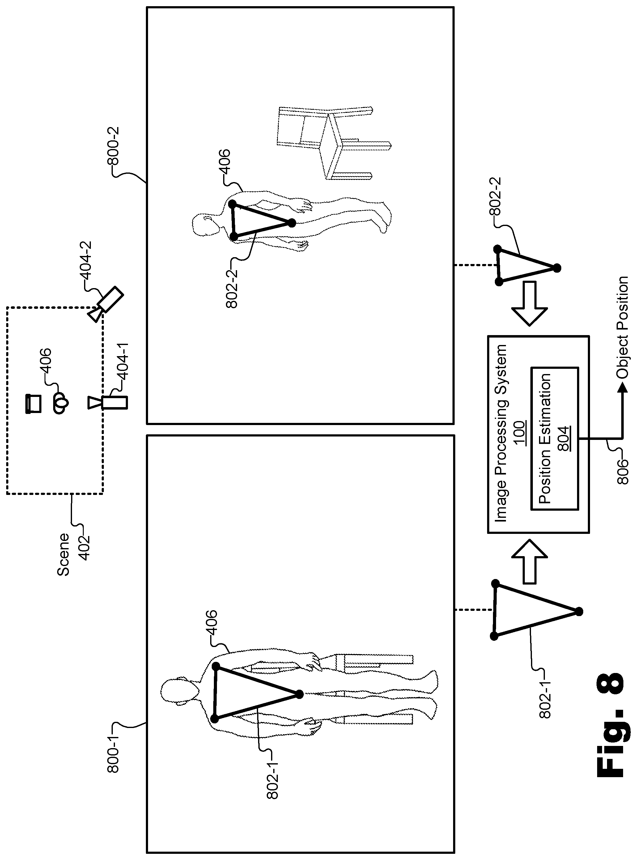 Patent US11854228 Figure 8 – Methods and systems for volumetric modeling independent of depth data