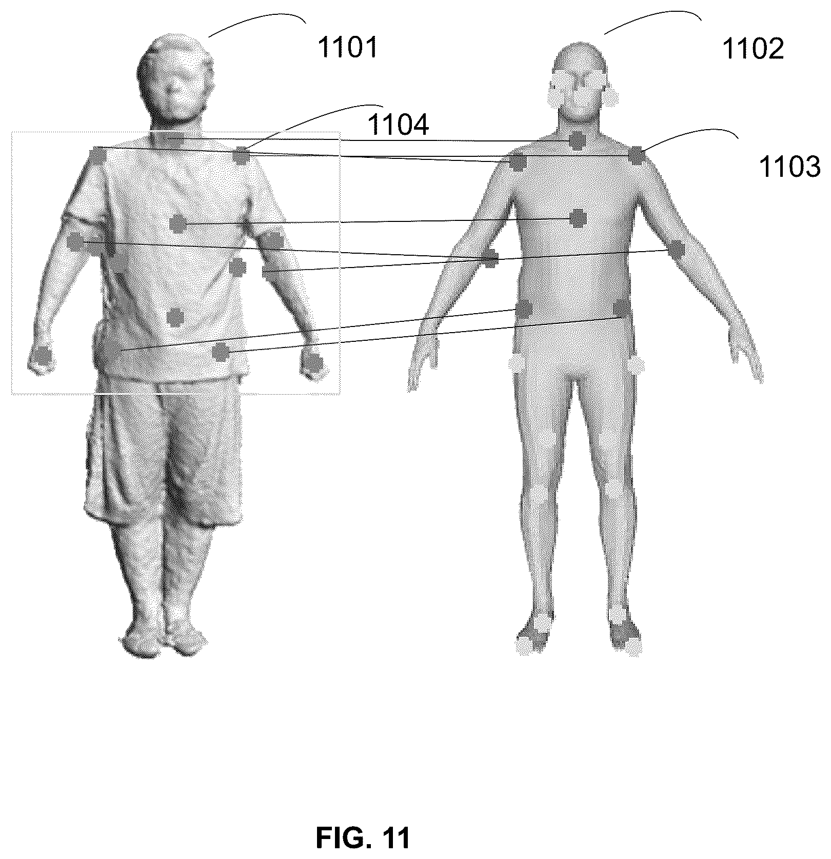 Patent US11854232 Figure 11 – Systems and methods for patient positioning