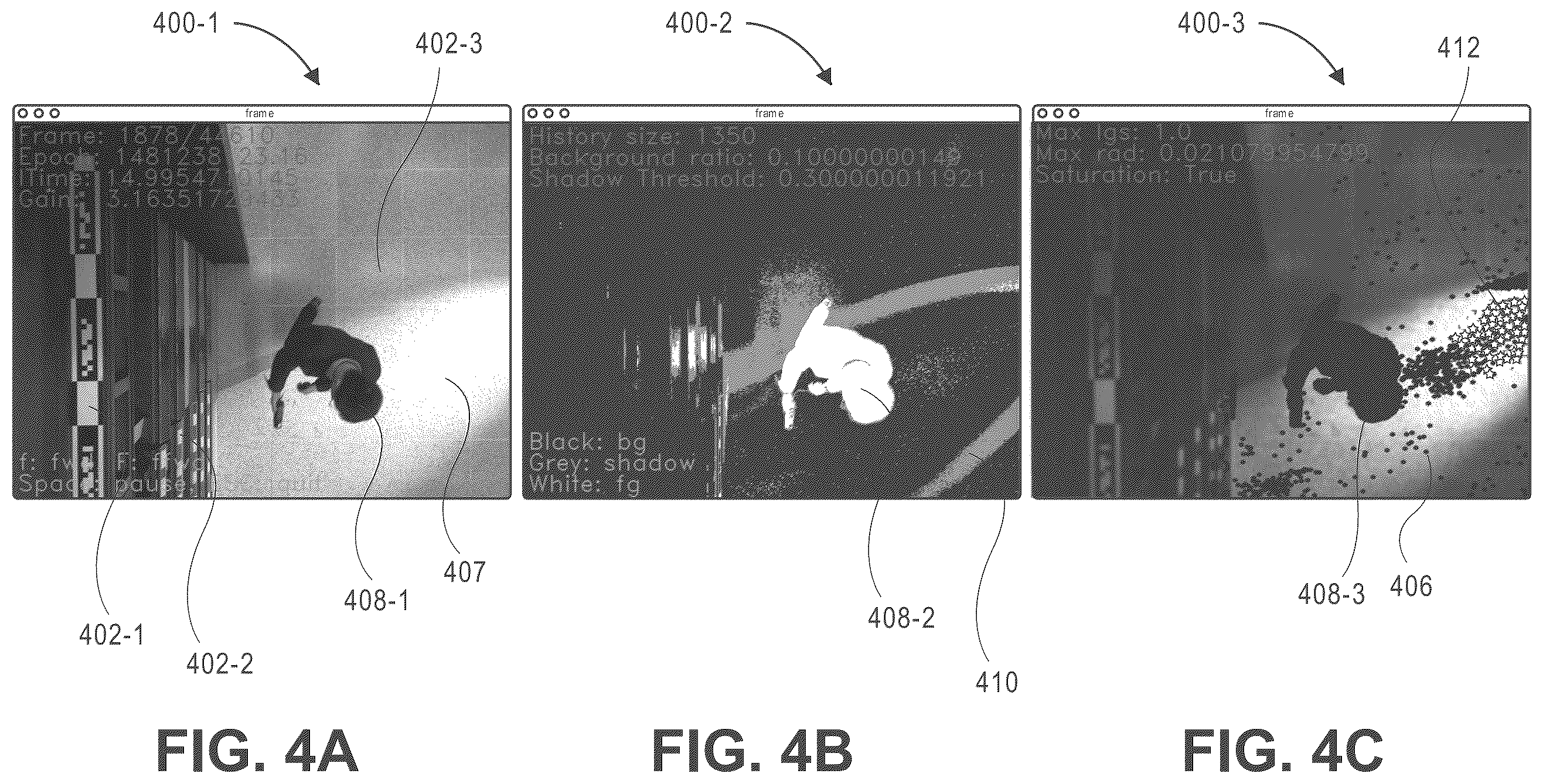 Patent US11854233 Figure 4 – Detecting overexposure in images from sunlight