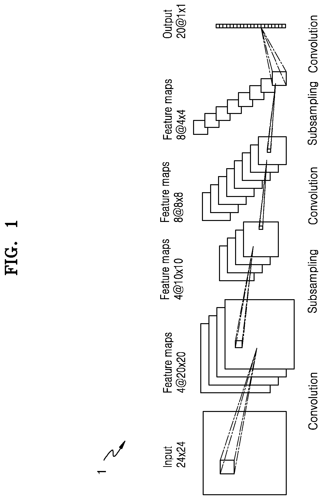 Patent US11854241 Figure 1 – Method and apparatus with dilated convolution