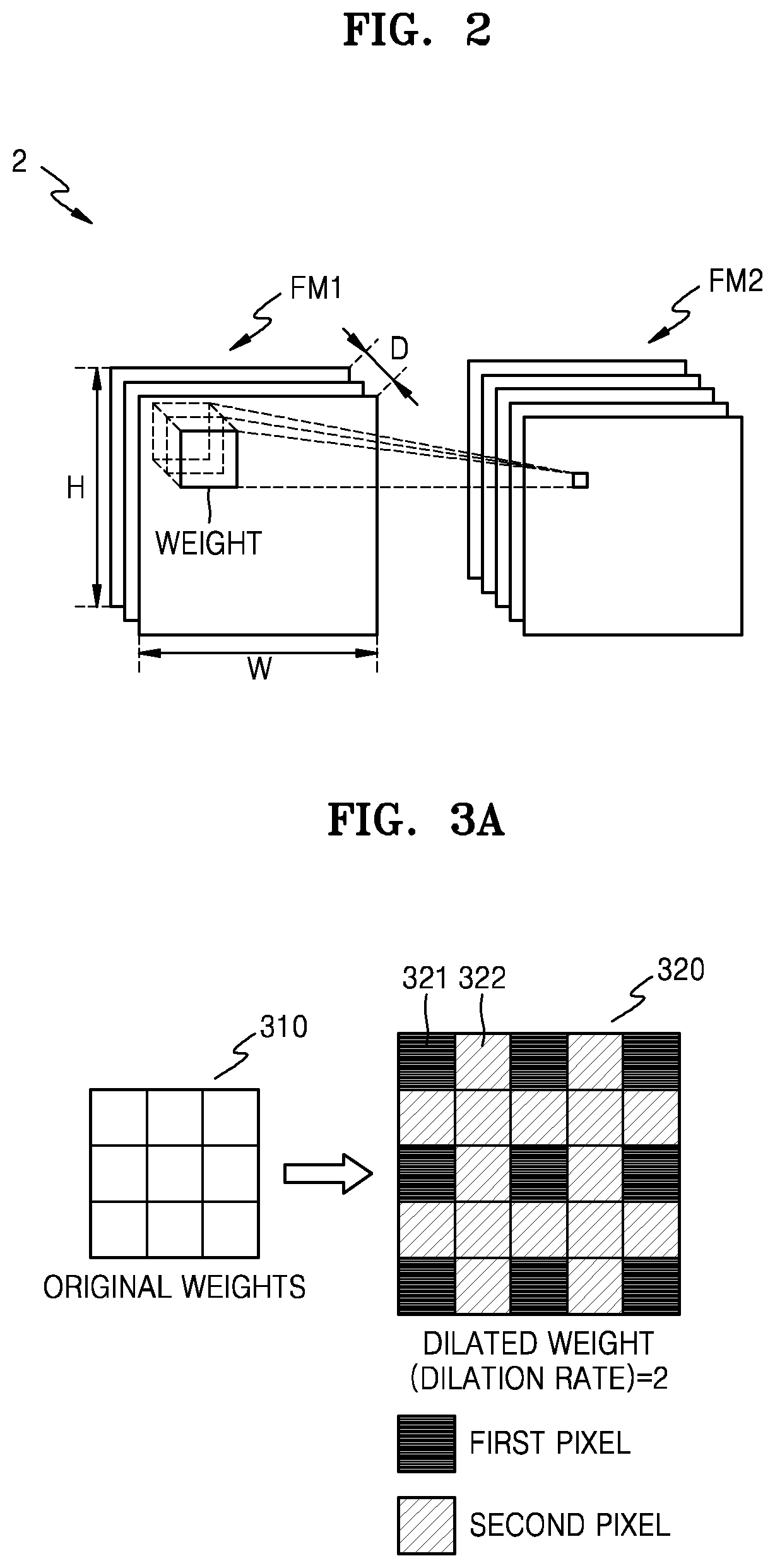 Patent US11854241 Figure 2 – Method and apparatus with dilated convolution