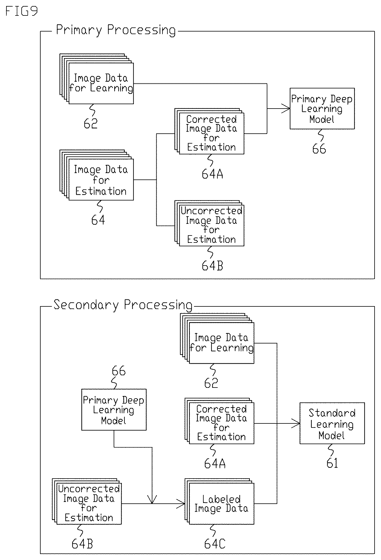 Patent US11854250 Figure 9 – Portable terminal and oshibori management system