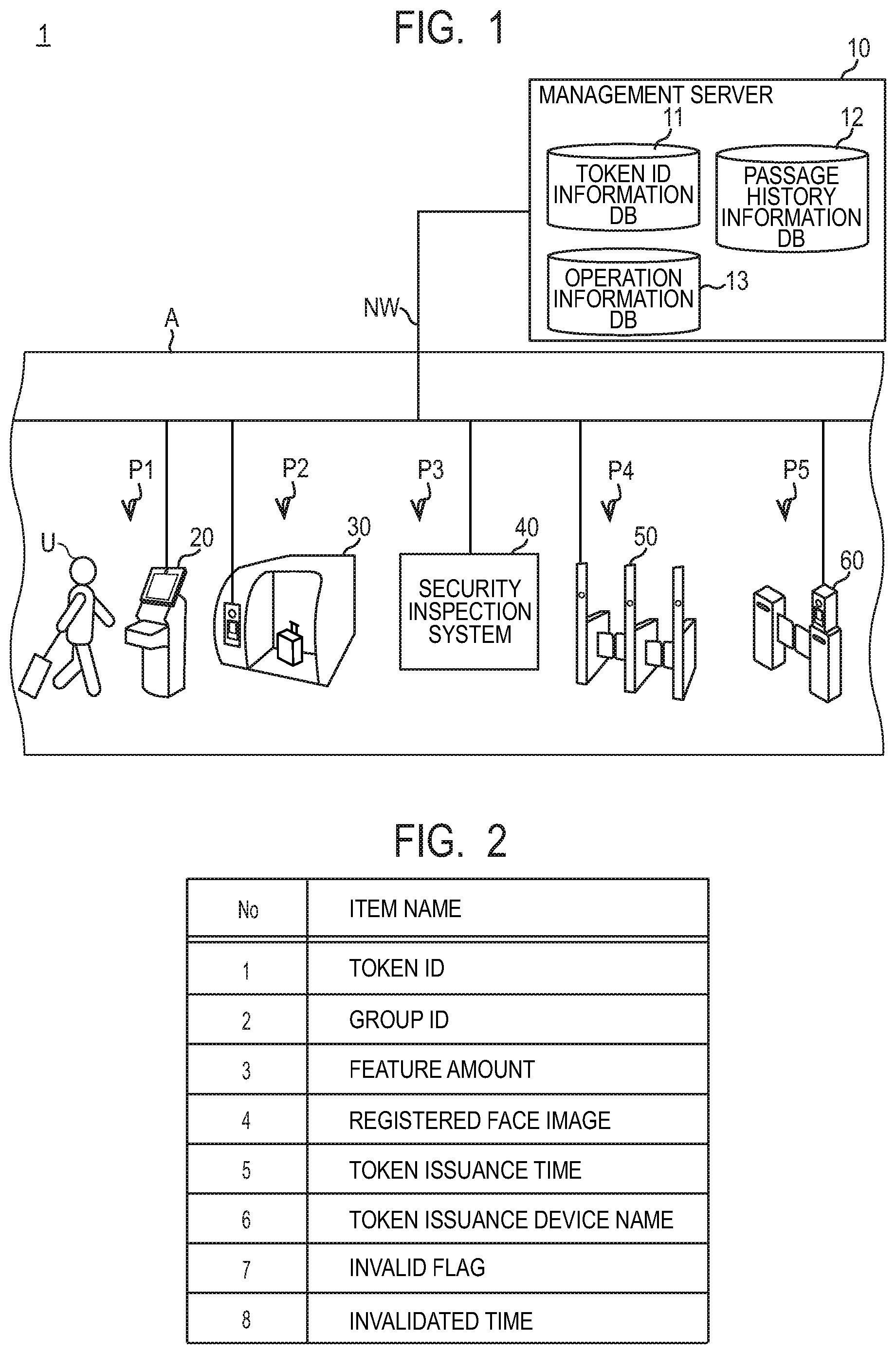 Patent US11854268 — Credit biometric apparatus, method, and storage medium — Figure 1
