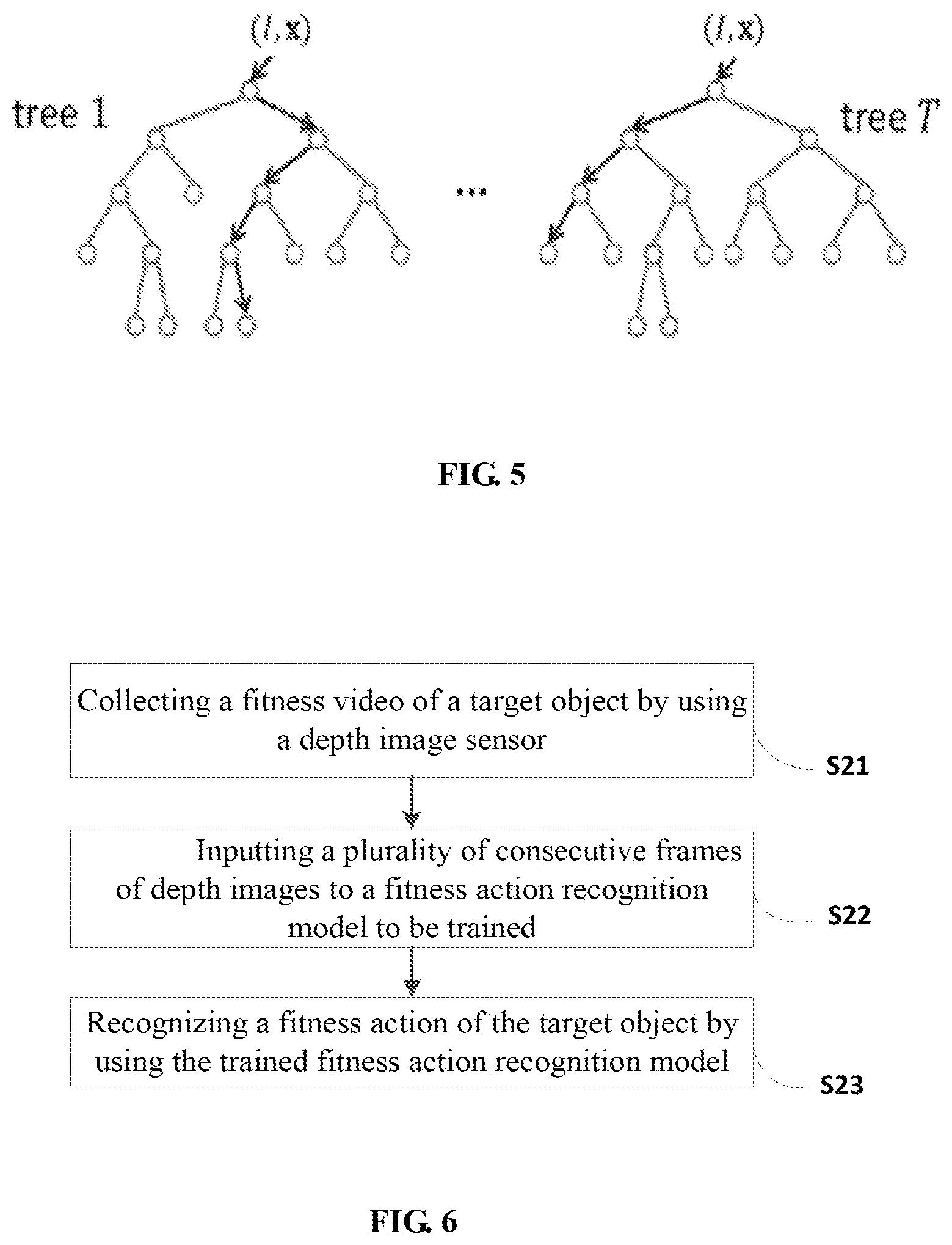 Patent US11854306 Figure 4 – Fitness action recognition model, method of training model, and method of recognizing fitness action