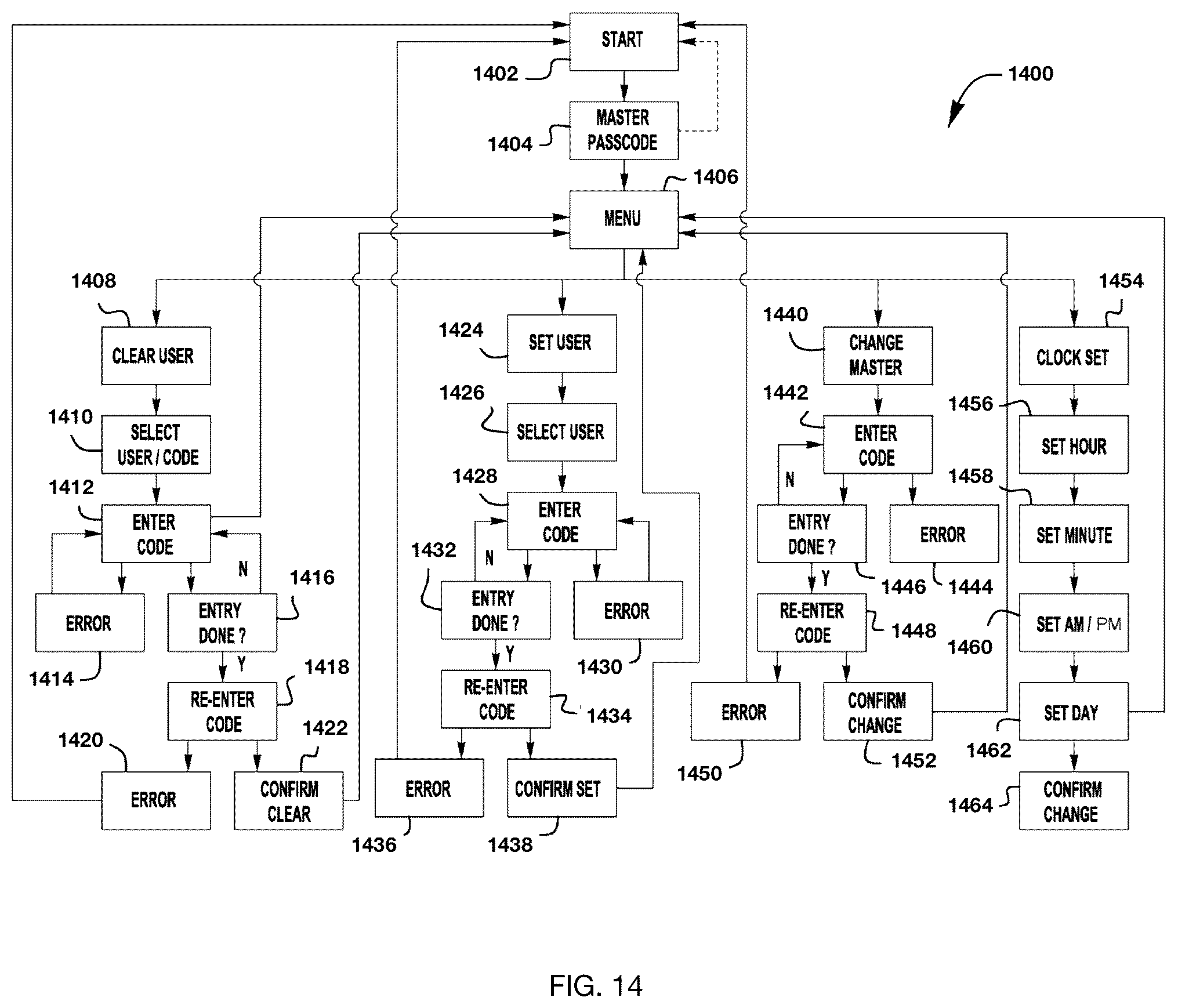 Patent US11854312 Figure 15 – Portable electronic wireless lock for efficiently managing and assuring the safety, quality and security of goods stored within a truck, tractor or trailer transported via a roadway