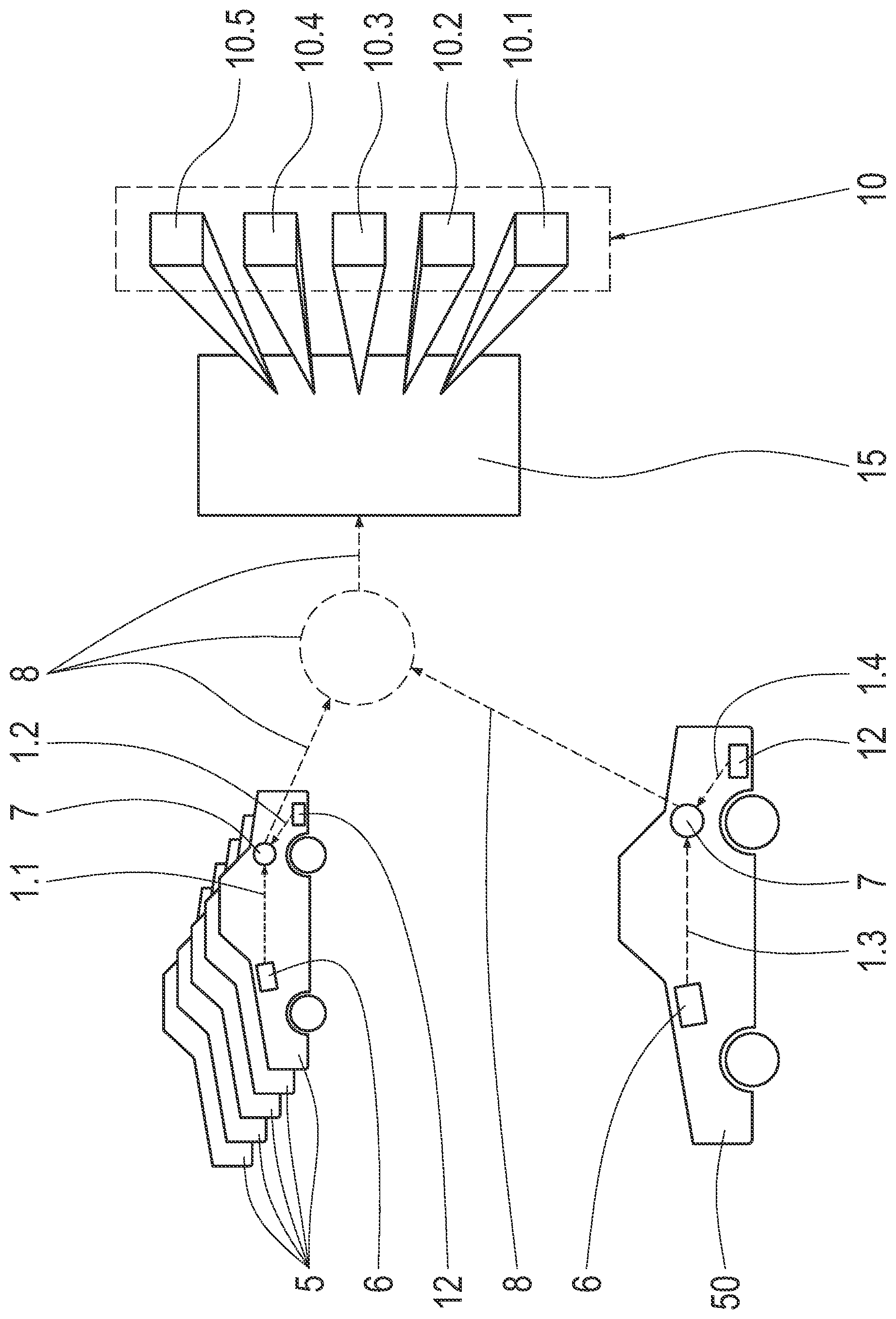 Patent US11854317 Figure 1 – Method and system for typing motor vehicles