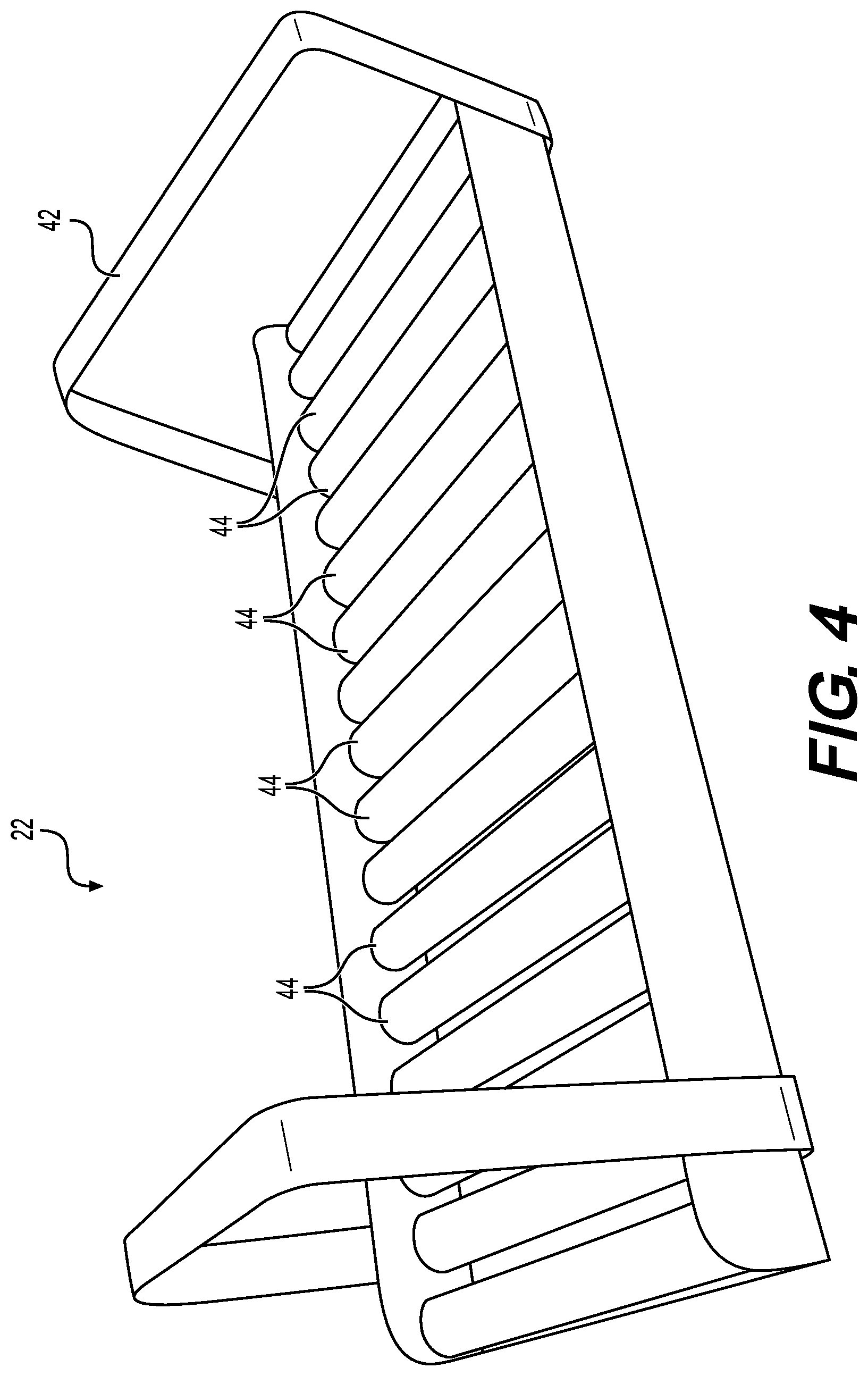 Patent US11854327 Figure 4 – Secure baggage claim system