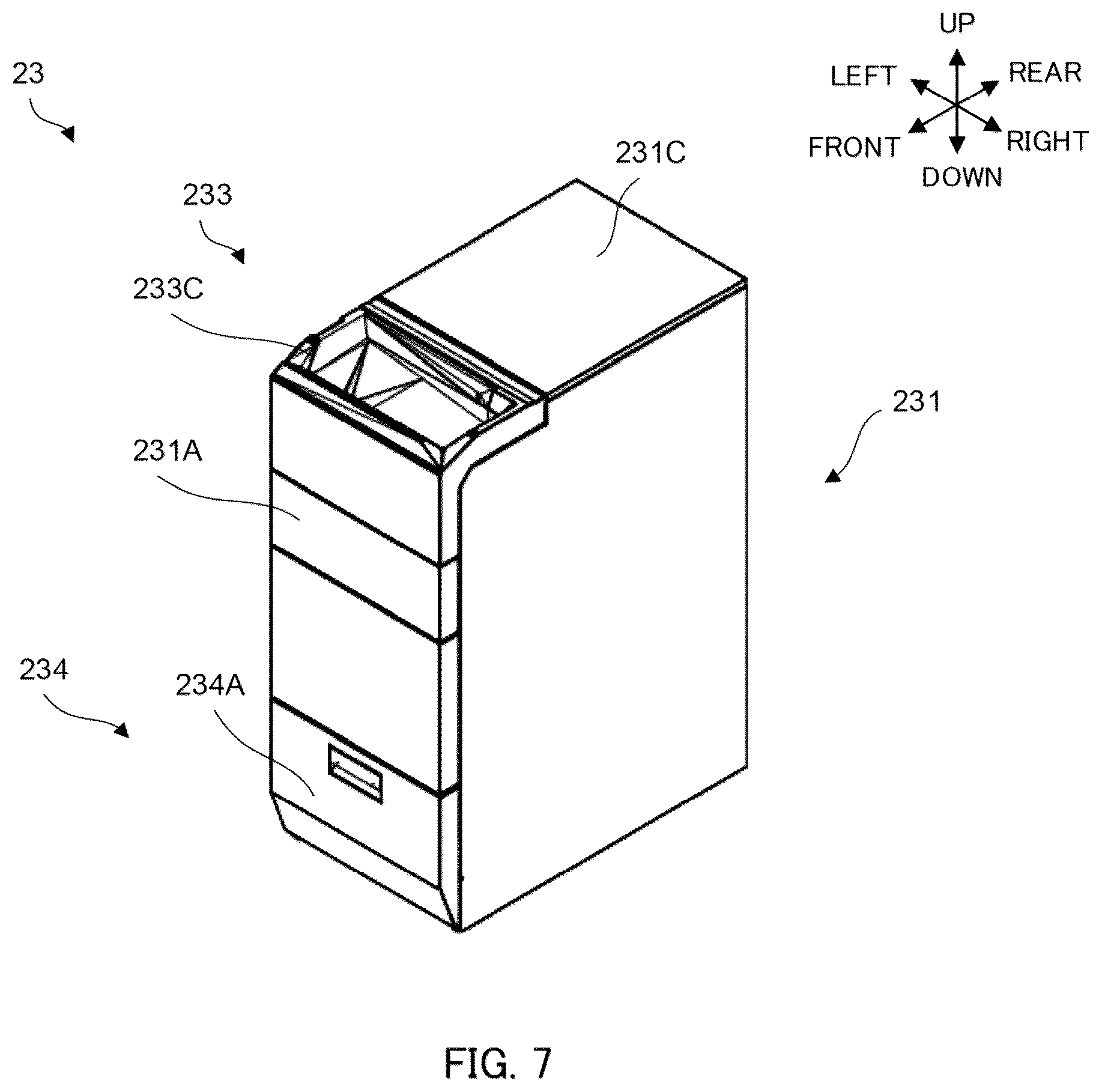 Patent US11854330 Figure 7 – Coin handling apparatus