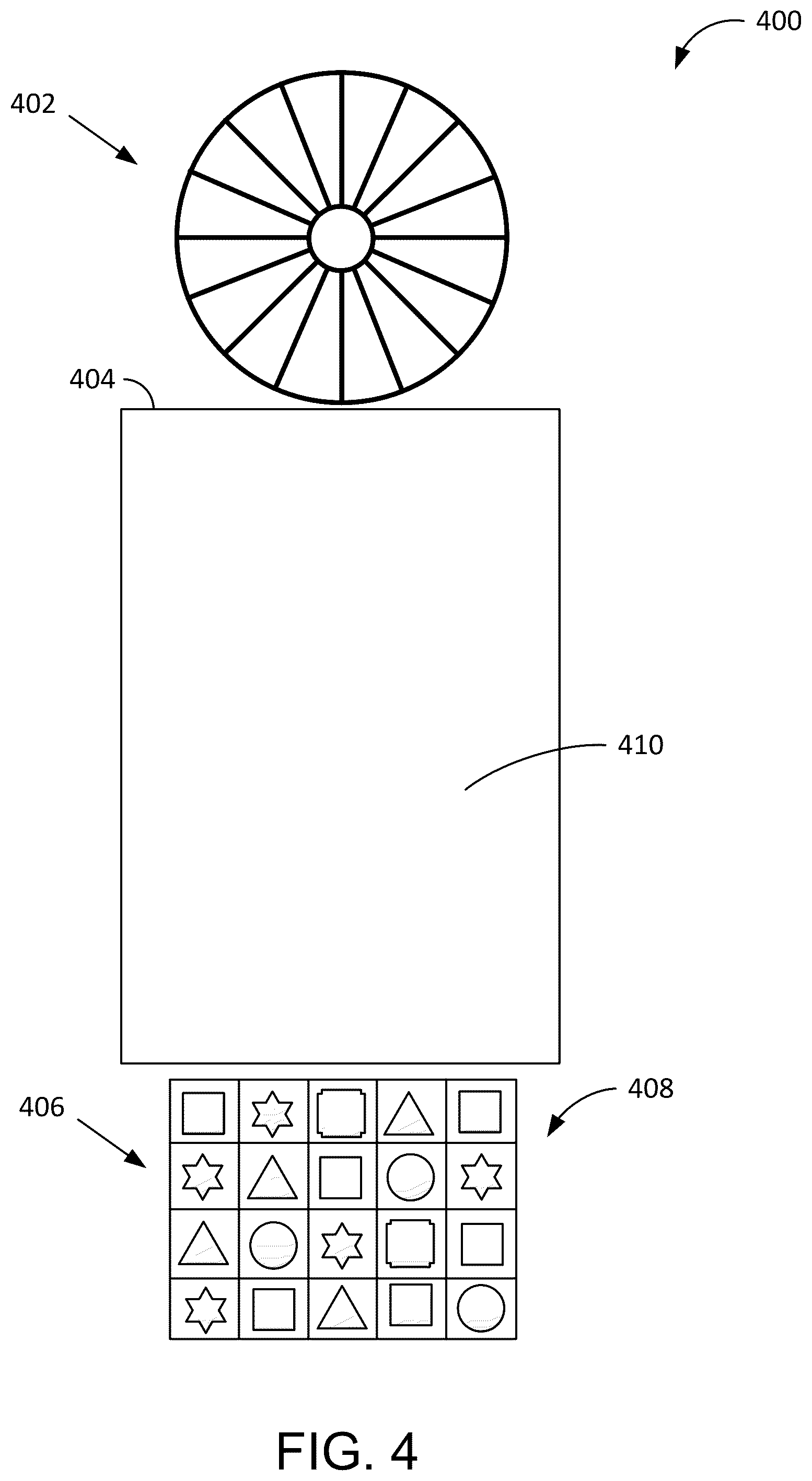 Patent US11854345 Figure 4 – Systems and methods for supplementing a wagering game