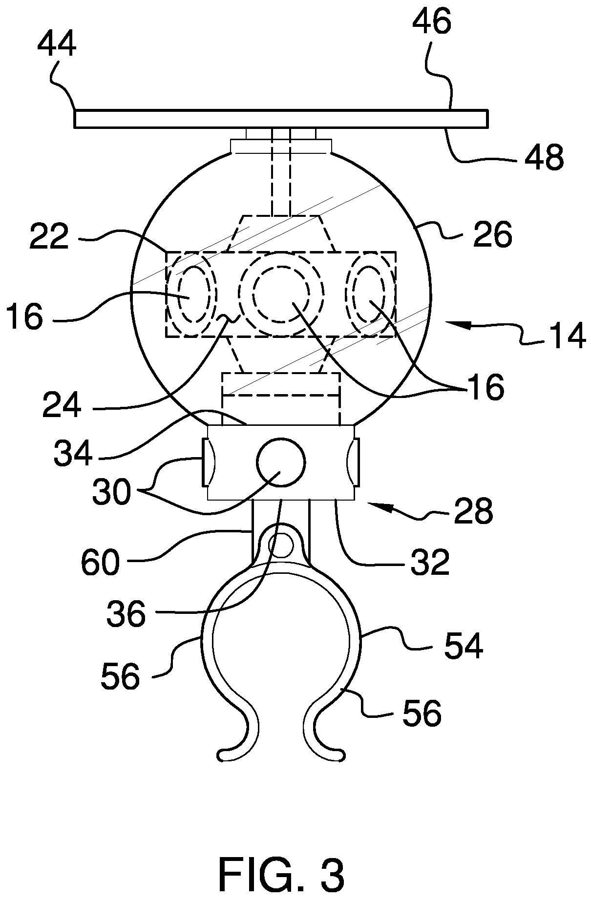 Patent US11854355 Figure 3 – Proximity alarm assembly