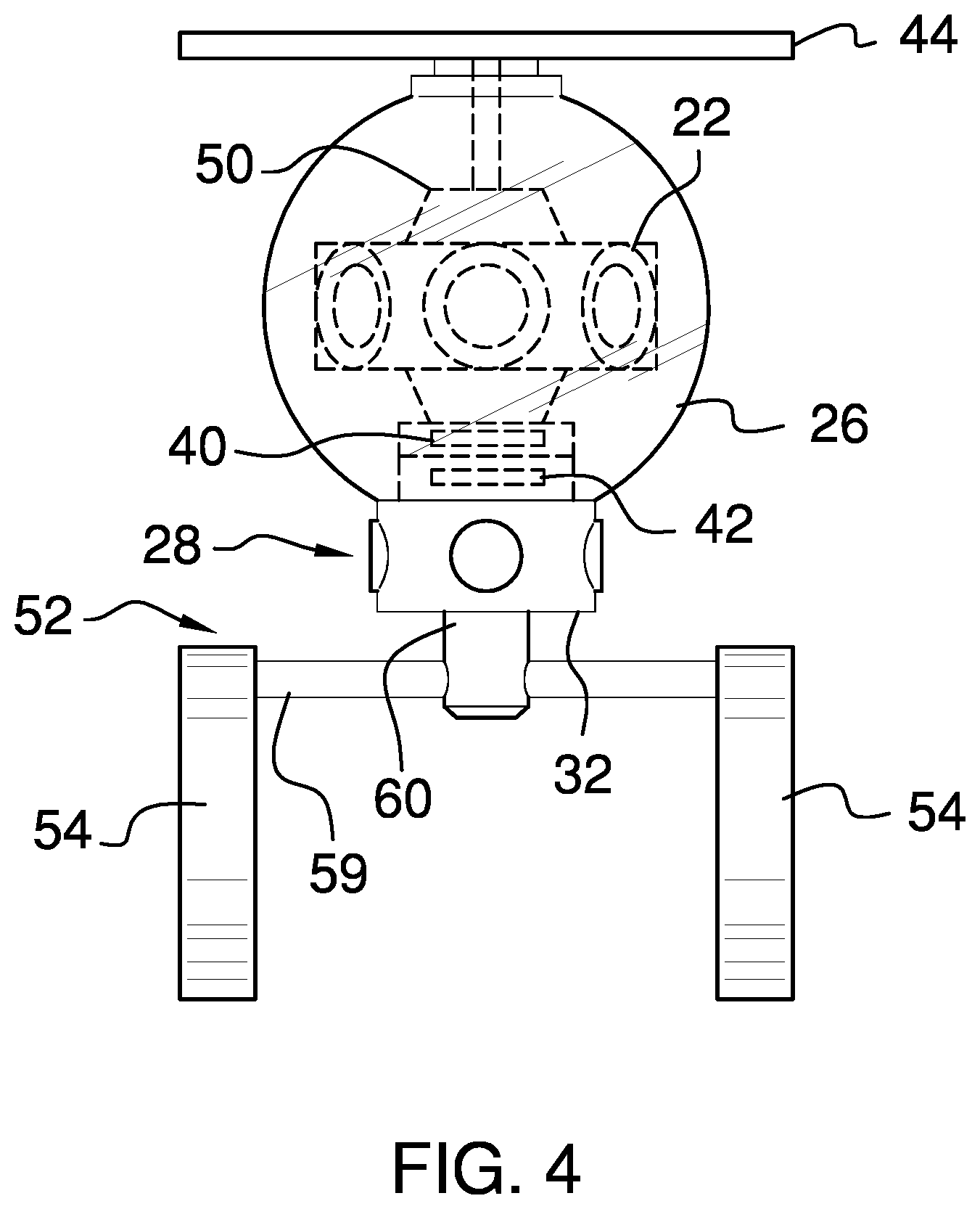 Patent US11854355 Figure 4 – Proximity alarm assembly