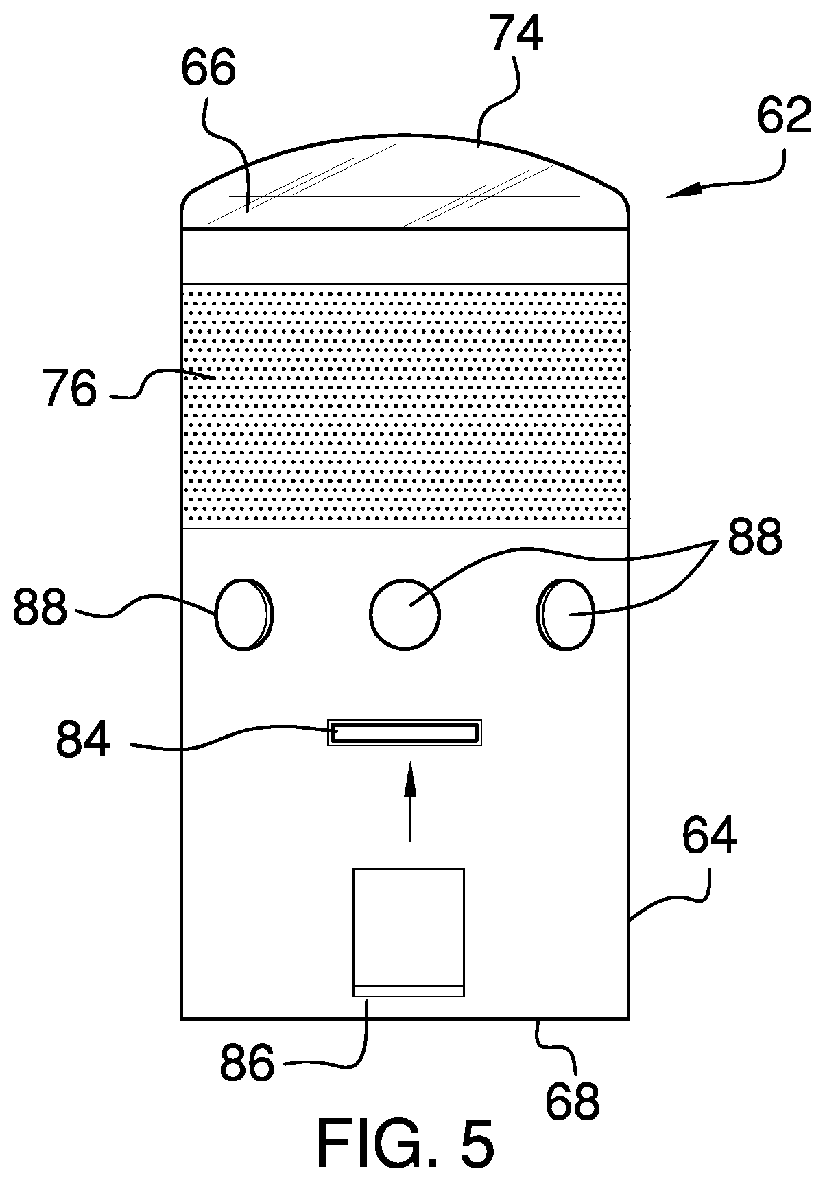 Patent US11854355 Figure 5 – Proximity alarm assembly