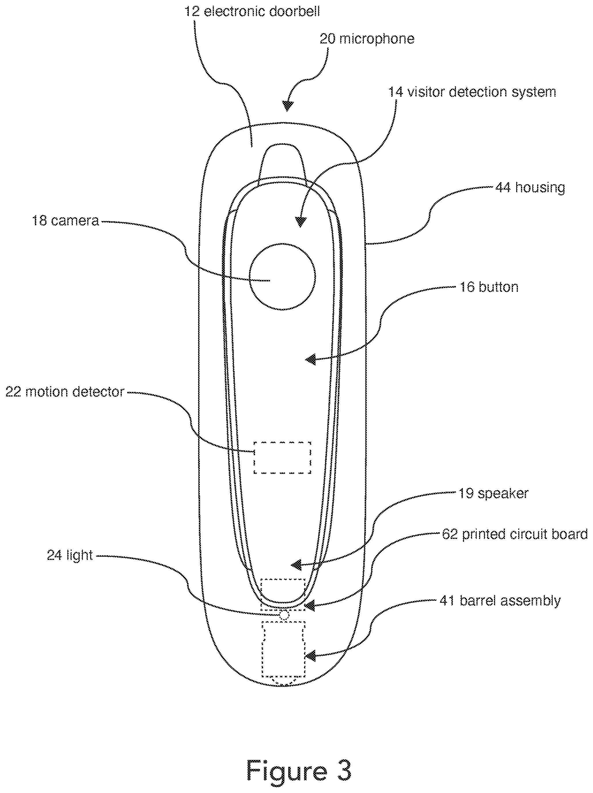 Patent US11854376 Figure 3 – Doorbell communication systems and methods