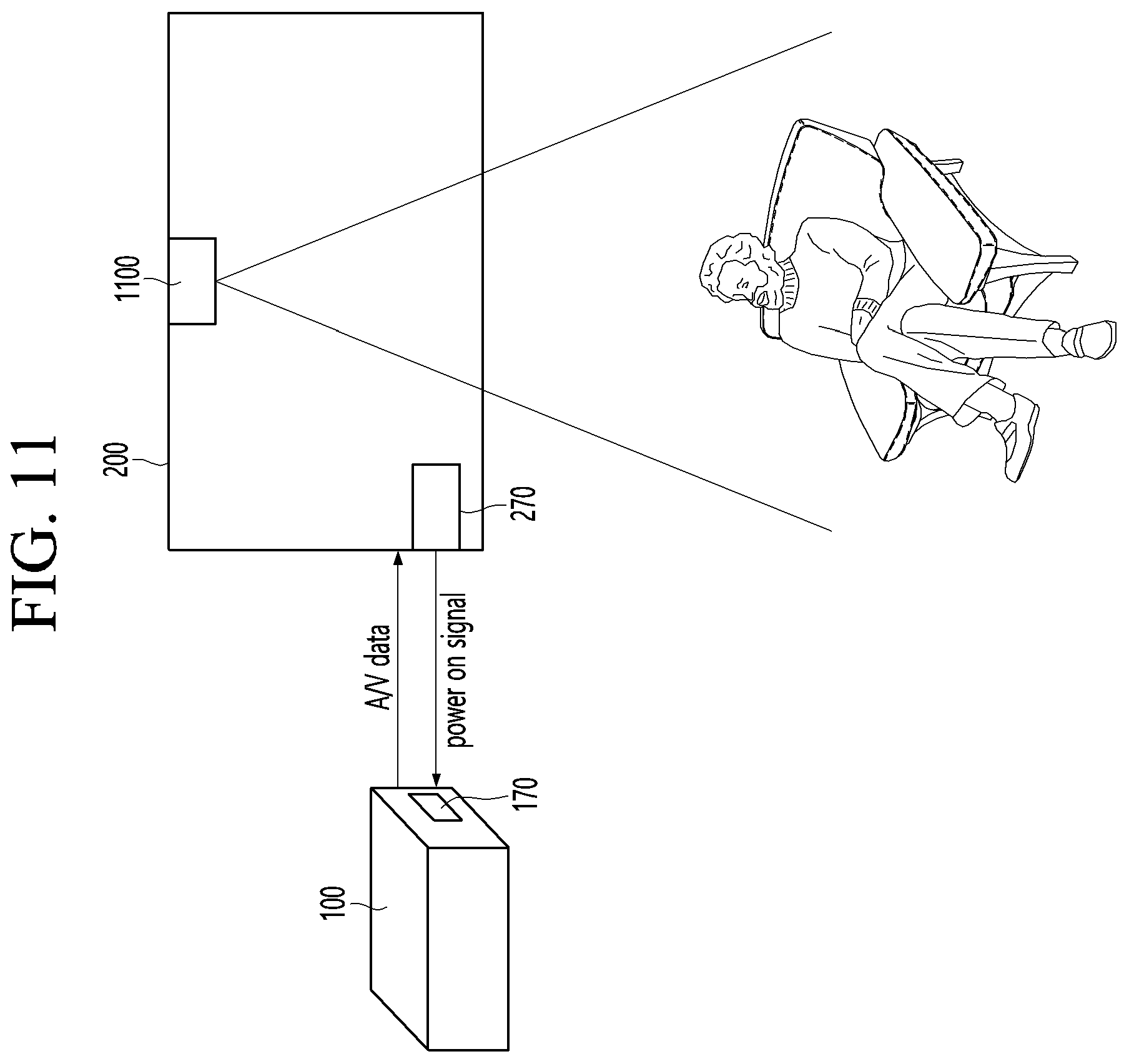 Patent US11854382 Figure 9 – Audio/video transmitting device and audio/video receiving device