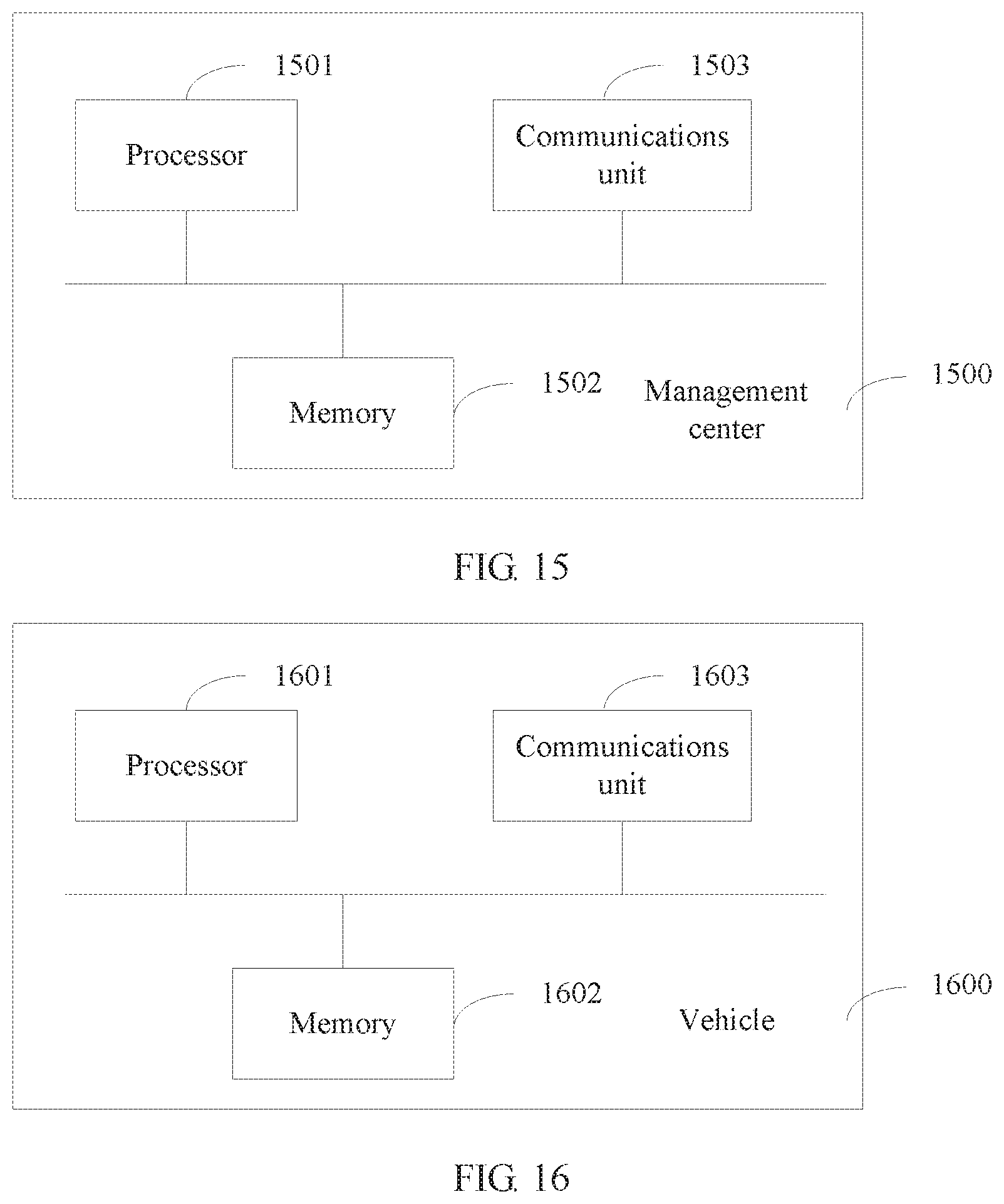 Patent US11854386 Figure 8 – Vehicle right-of-way management method and apparatus, and terminal
