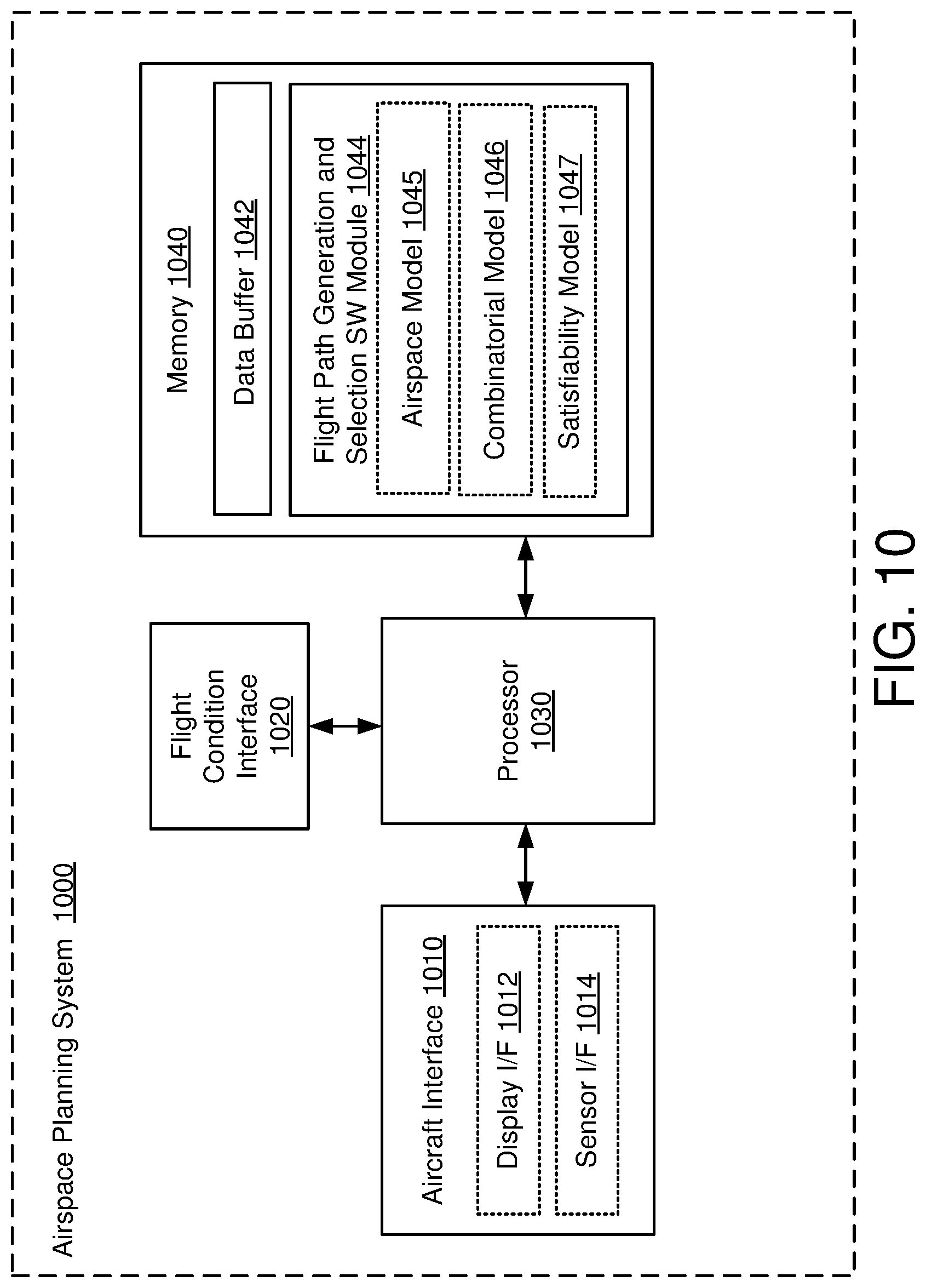 Patent US11854407 Figure 17 – System and method for airspace planning