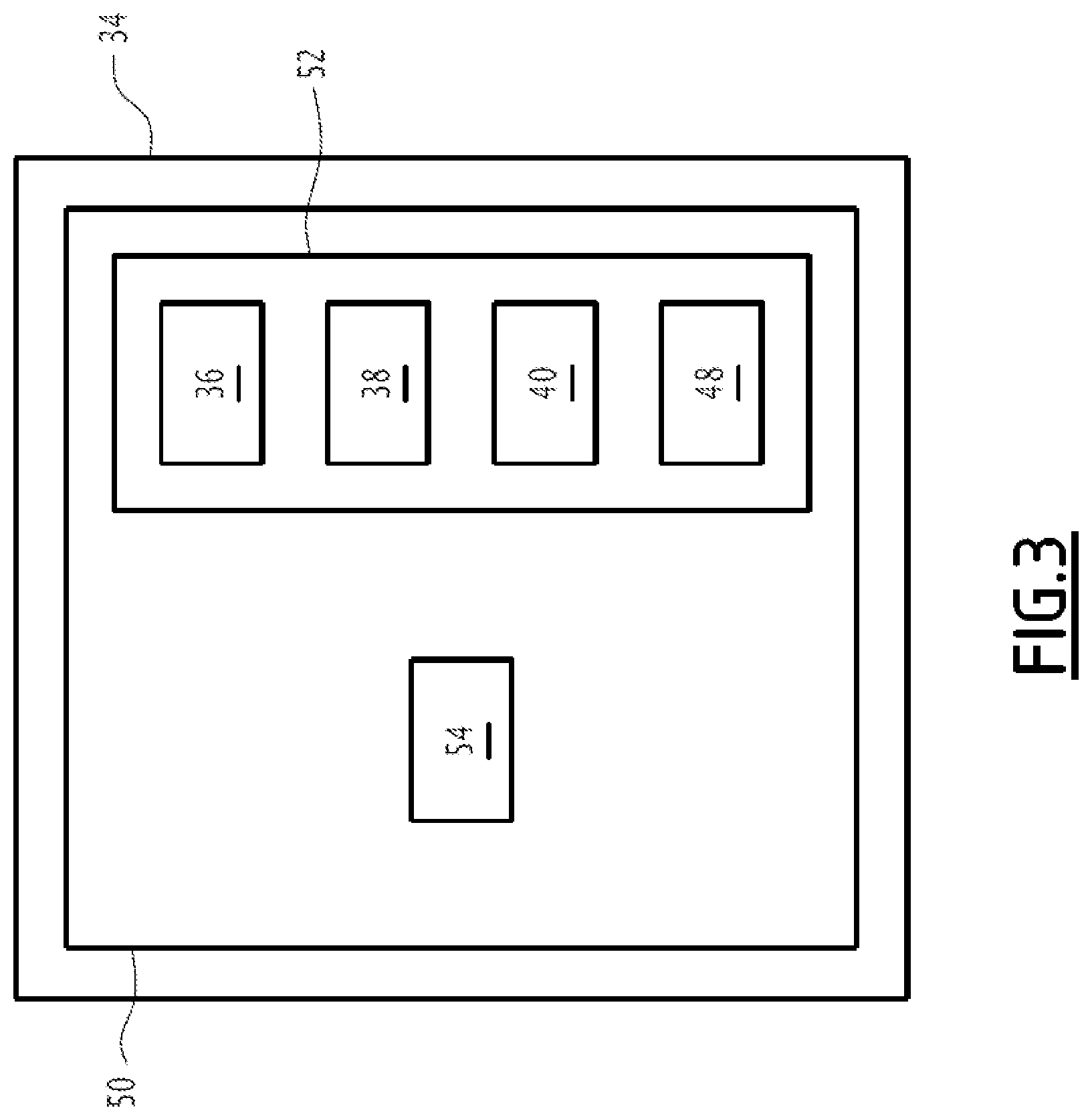 Patent US11854409 Figure 3 – Electronic display management device for a head-up display screen and associated display system, management method and computer program product