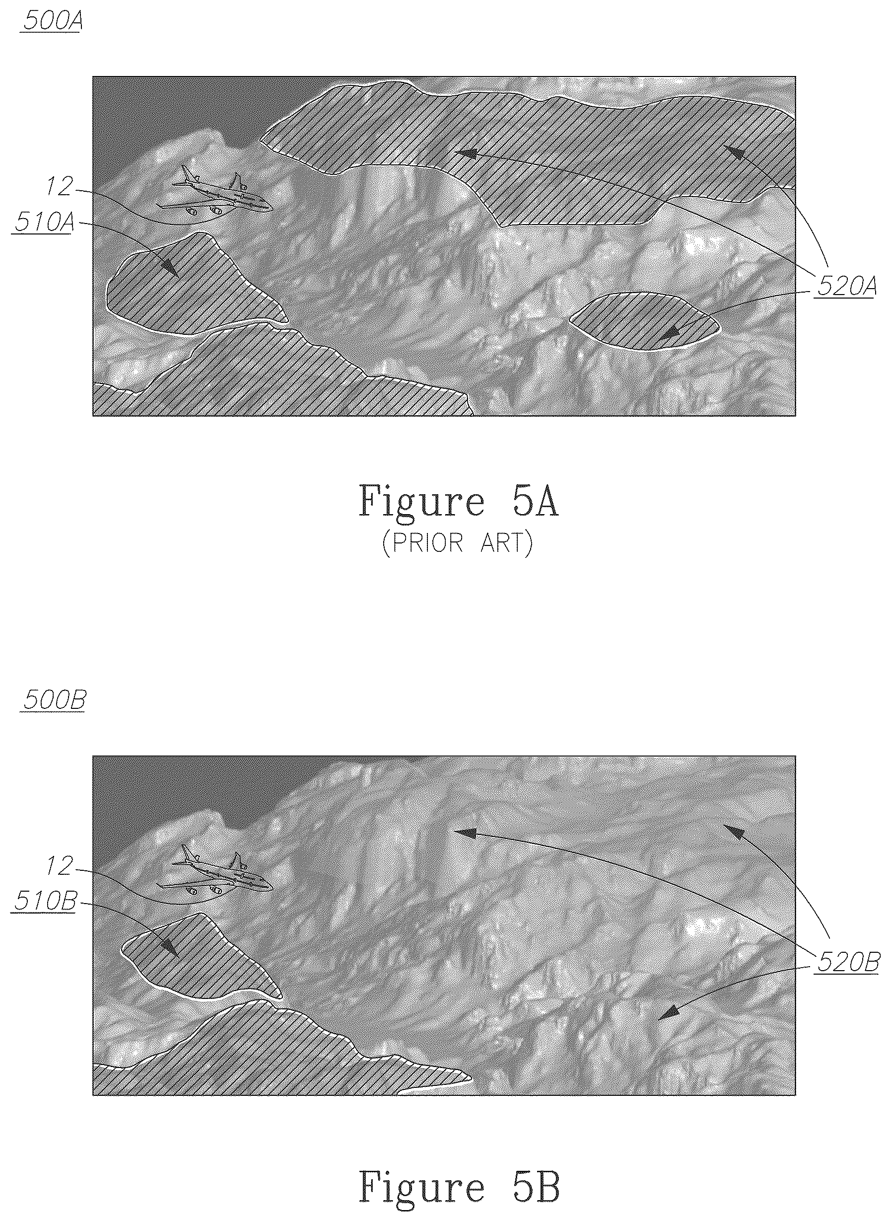 Patent US11854417 Figure 7 – Method and system for calculating and presenting terrain-clearance reachable regions
