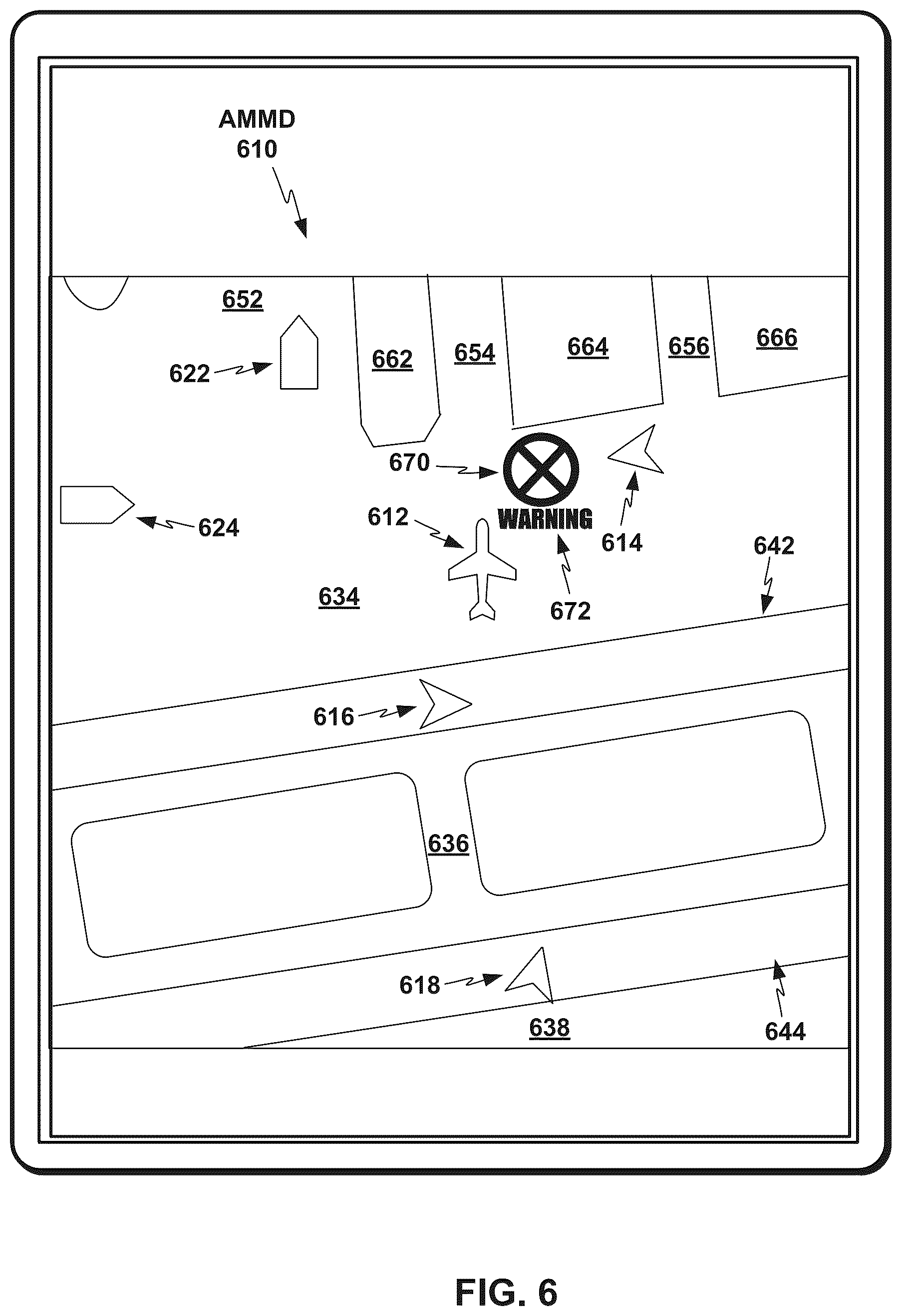 Patent US11854418 Figure 8 – Collision awareness using historical data for vehicles