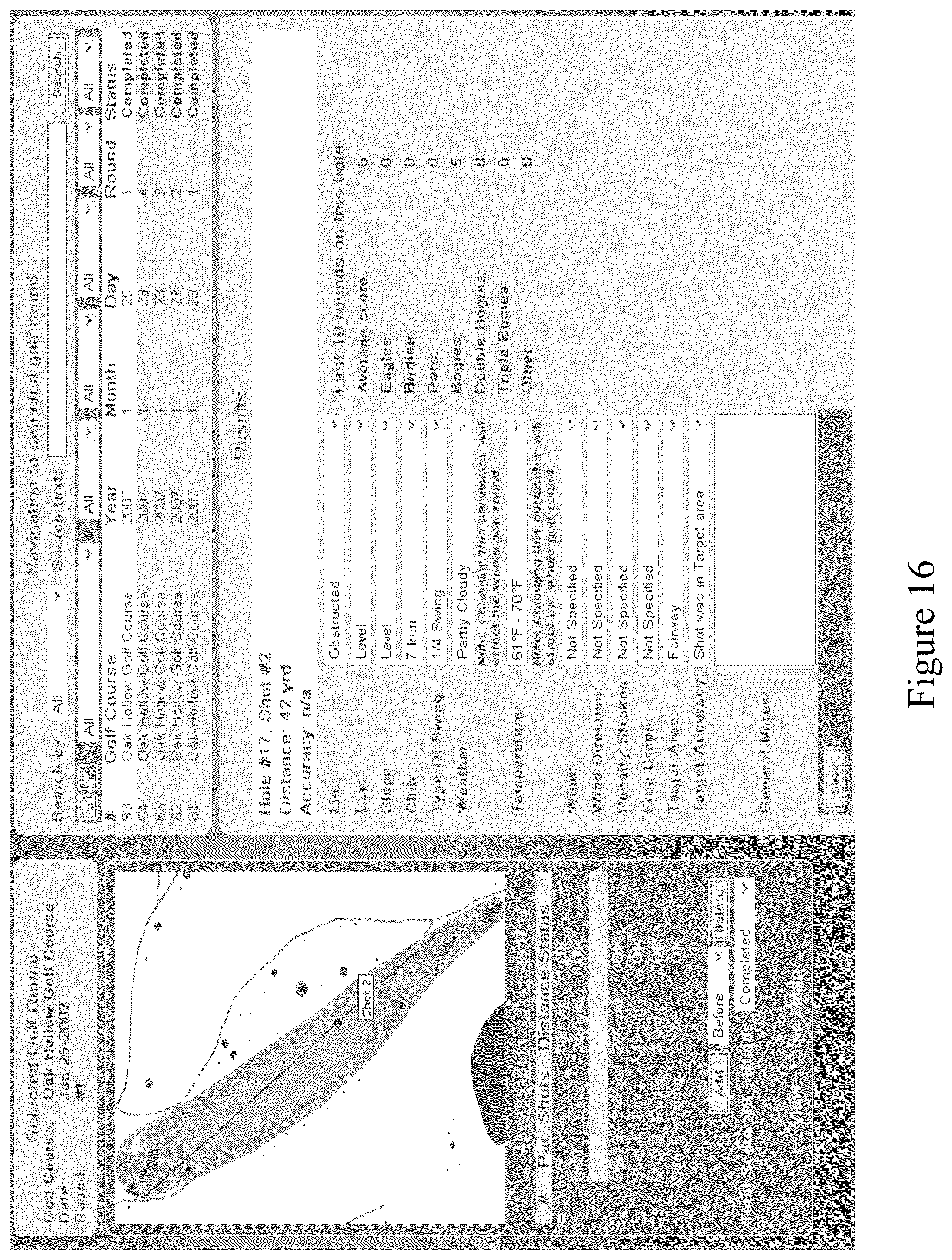 Patent US11854421 Figure 16 – Coaching aid for golf