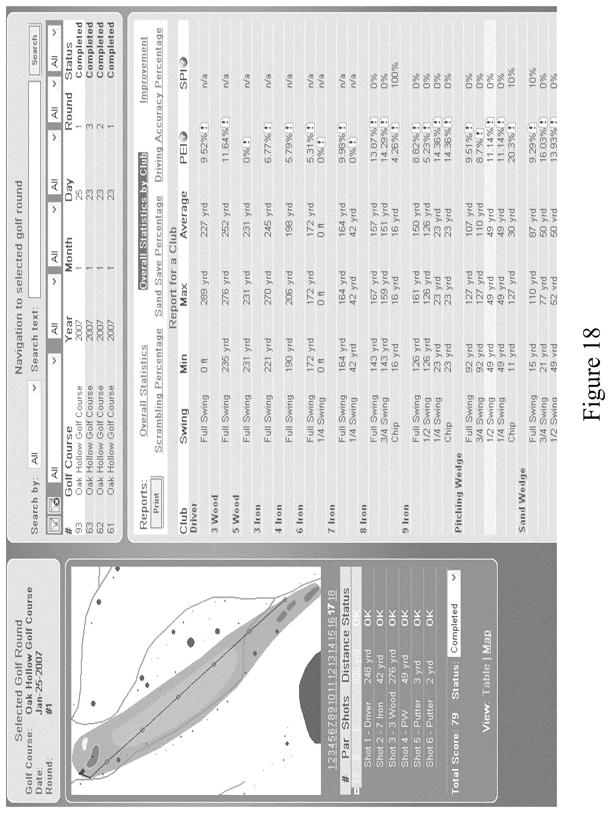 Patent US11854421 Figure 18 – Coaching aid for golf