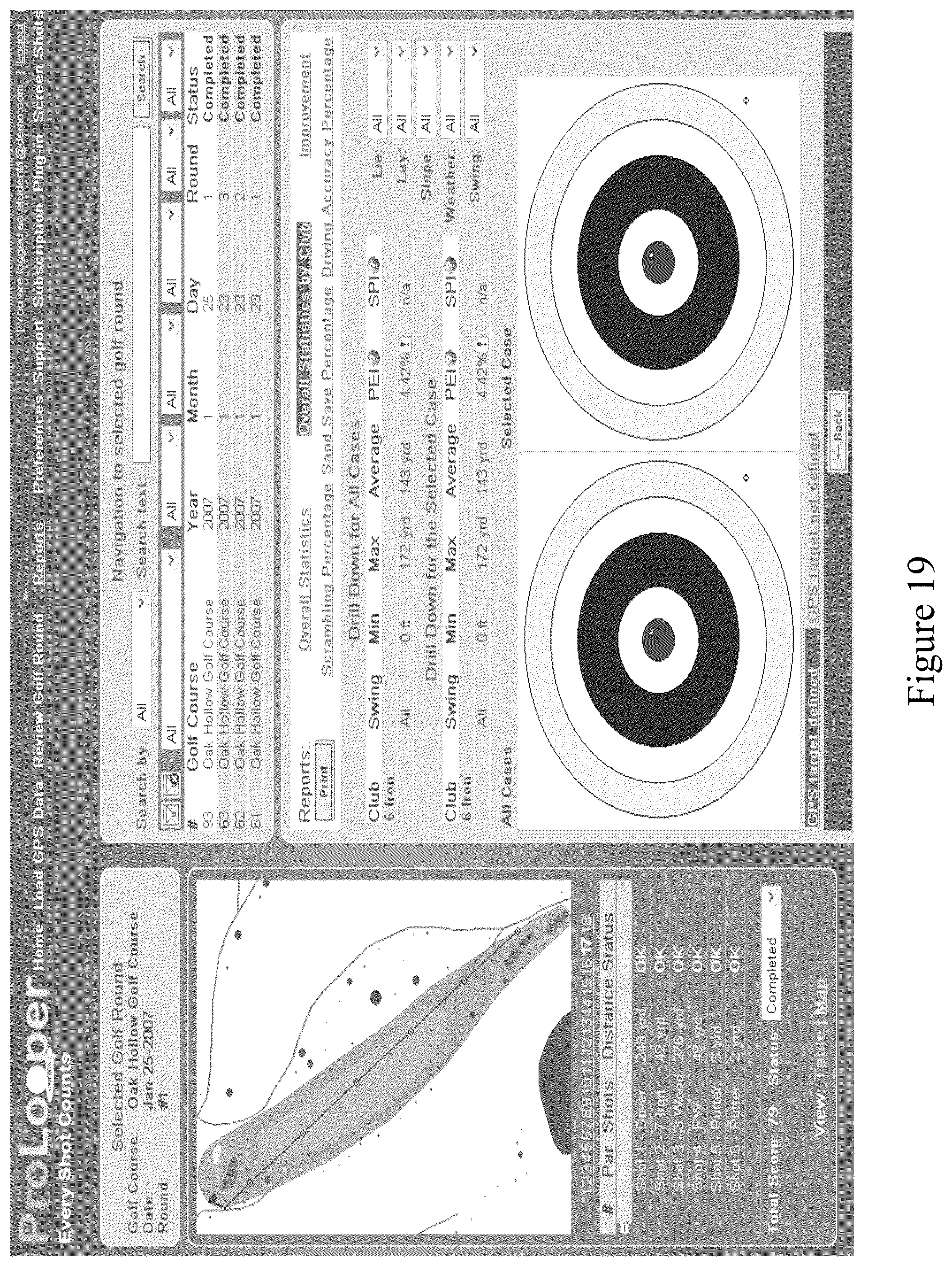 Patent US11854421 Figure 19 – Coaching aid for golf