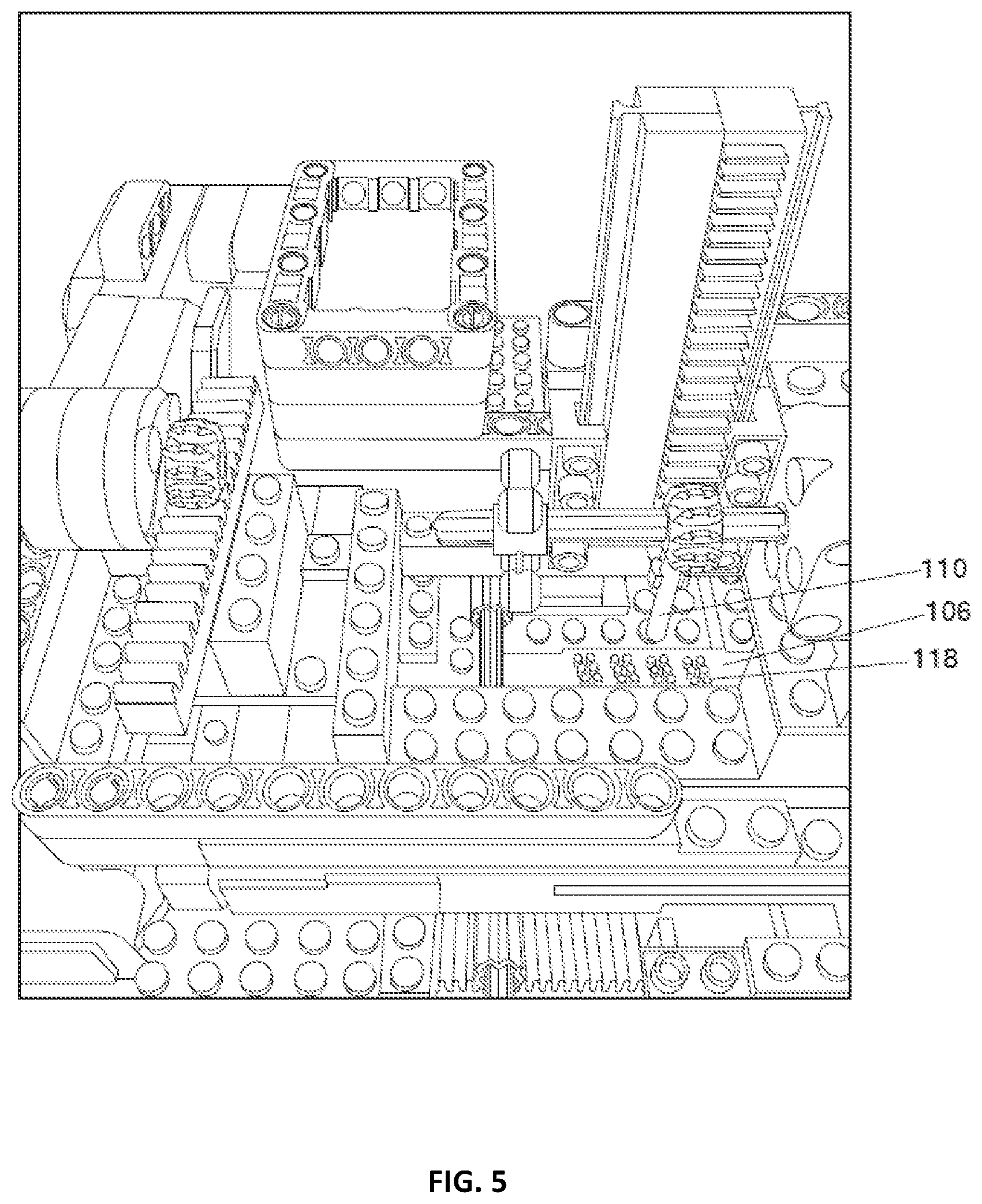 Patent US11854423 Figure 4 – Refreshable braille display