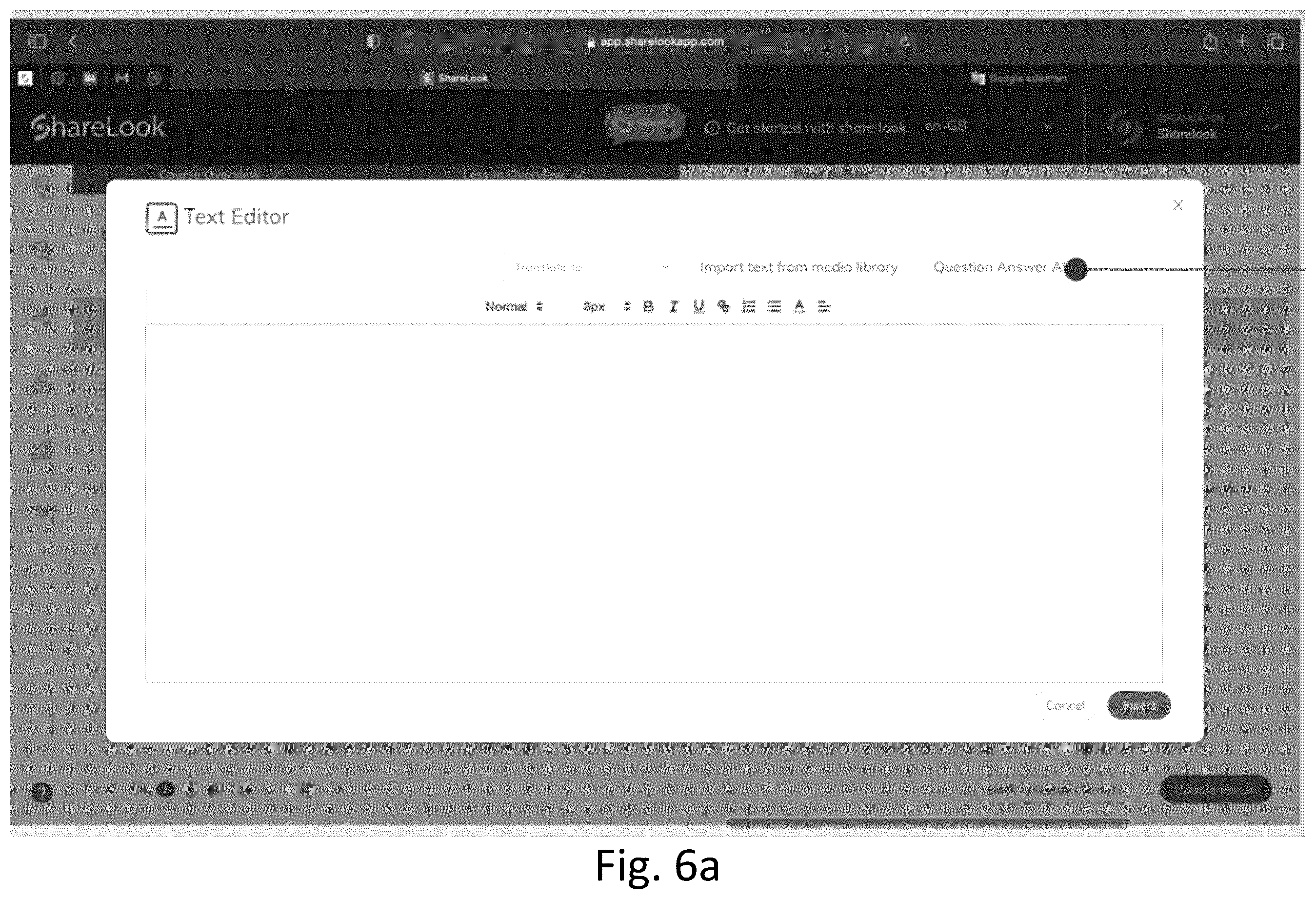 Patent US11854430 Figure 9 – Learning platform with live broadcast events