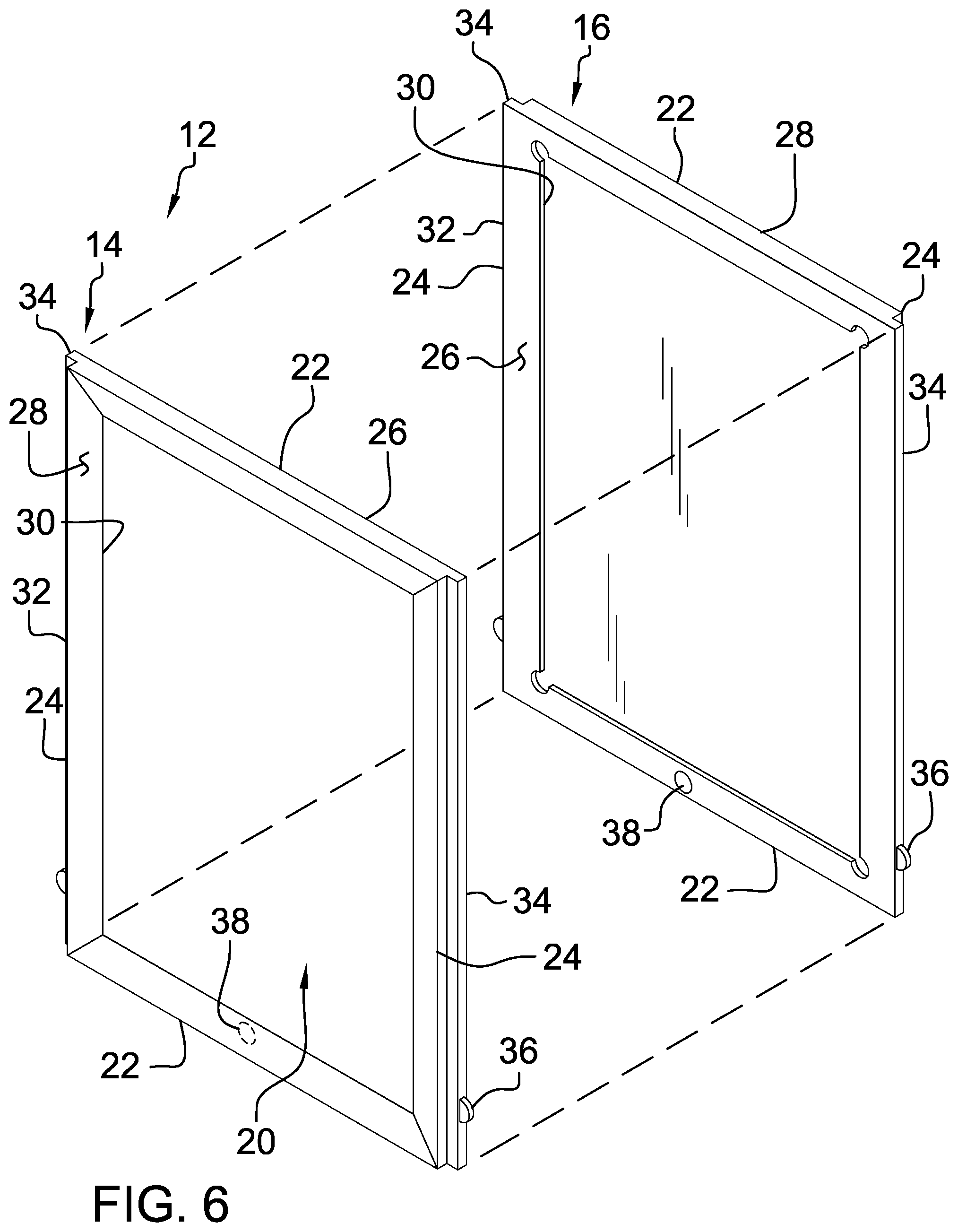 Patent US11854437 Figure 5 – Trade card protection assembly