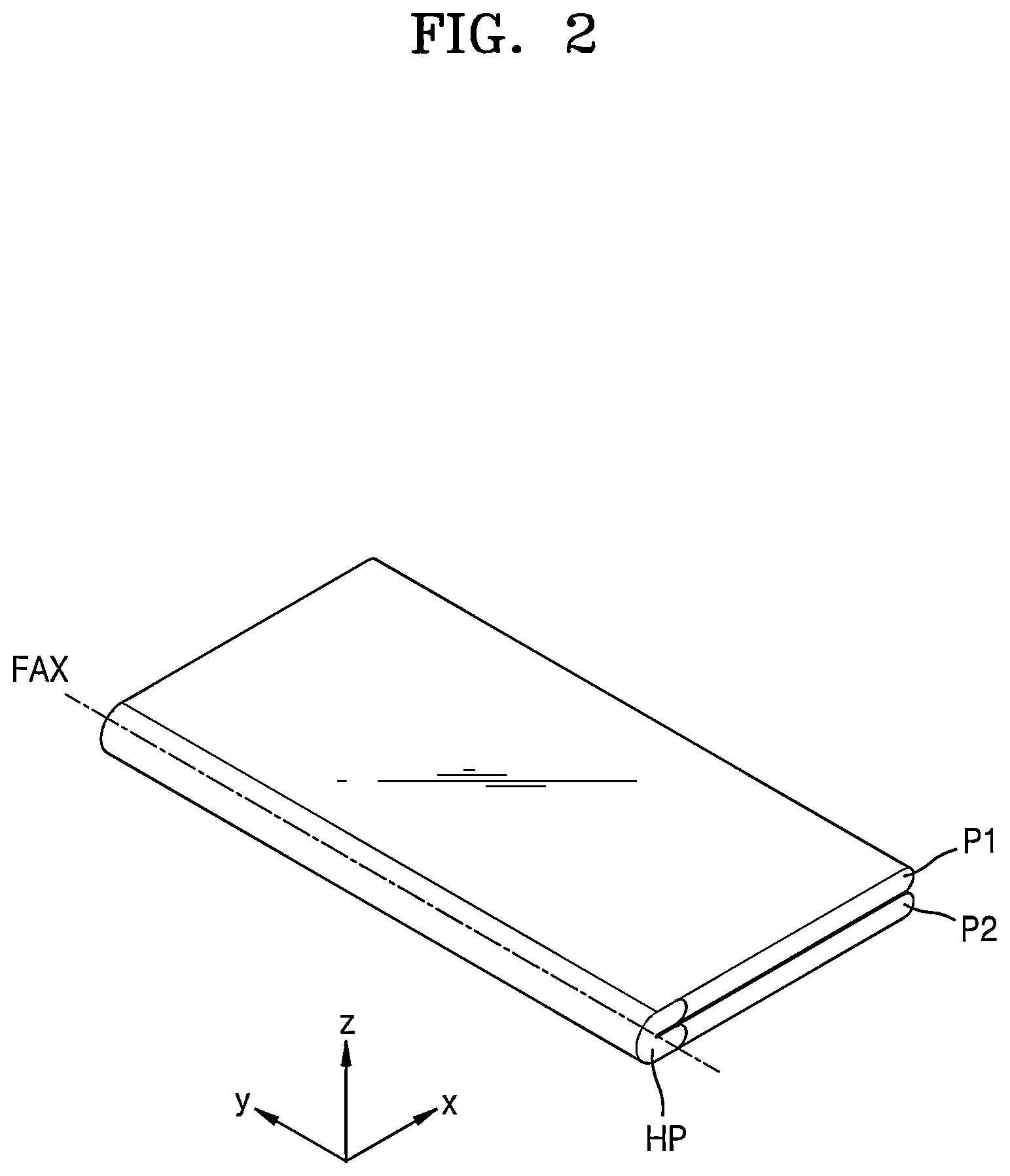 Patent US11854442 Figure 2 – Cover window and display device including the same