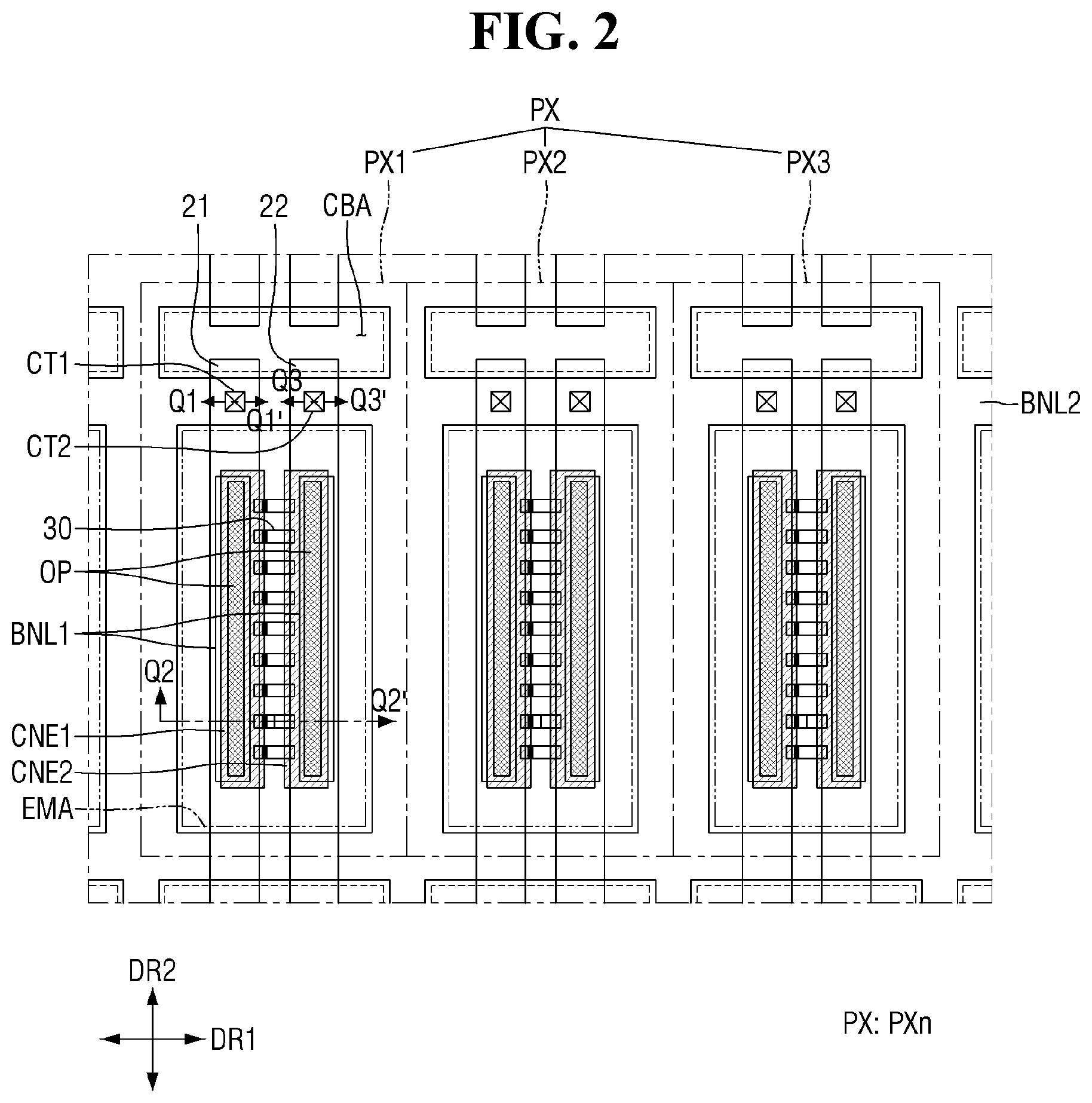 Patent US11854445 Figure 2 – Method for inspecting display device and method for fabricating display device