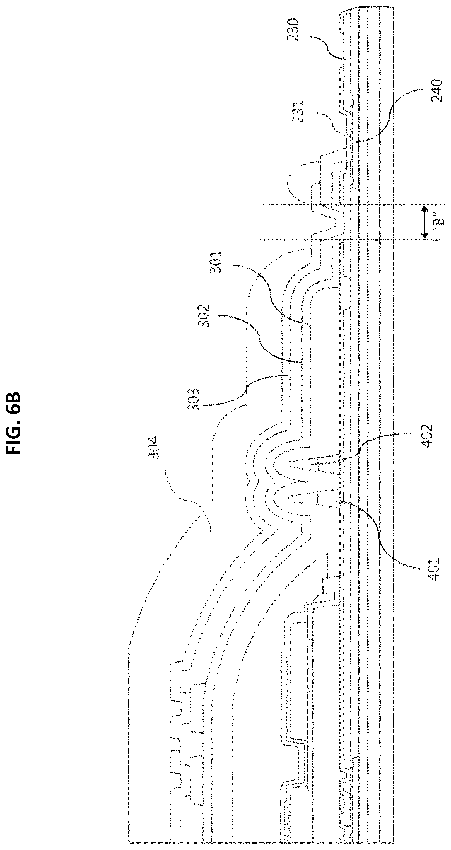 Patent US11854447 Figure 7 – In-cell touch organic light-emitting diode display device