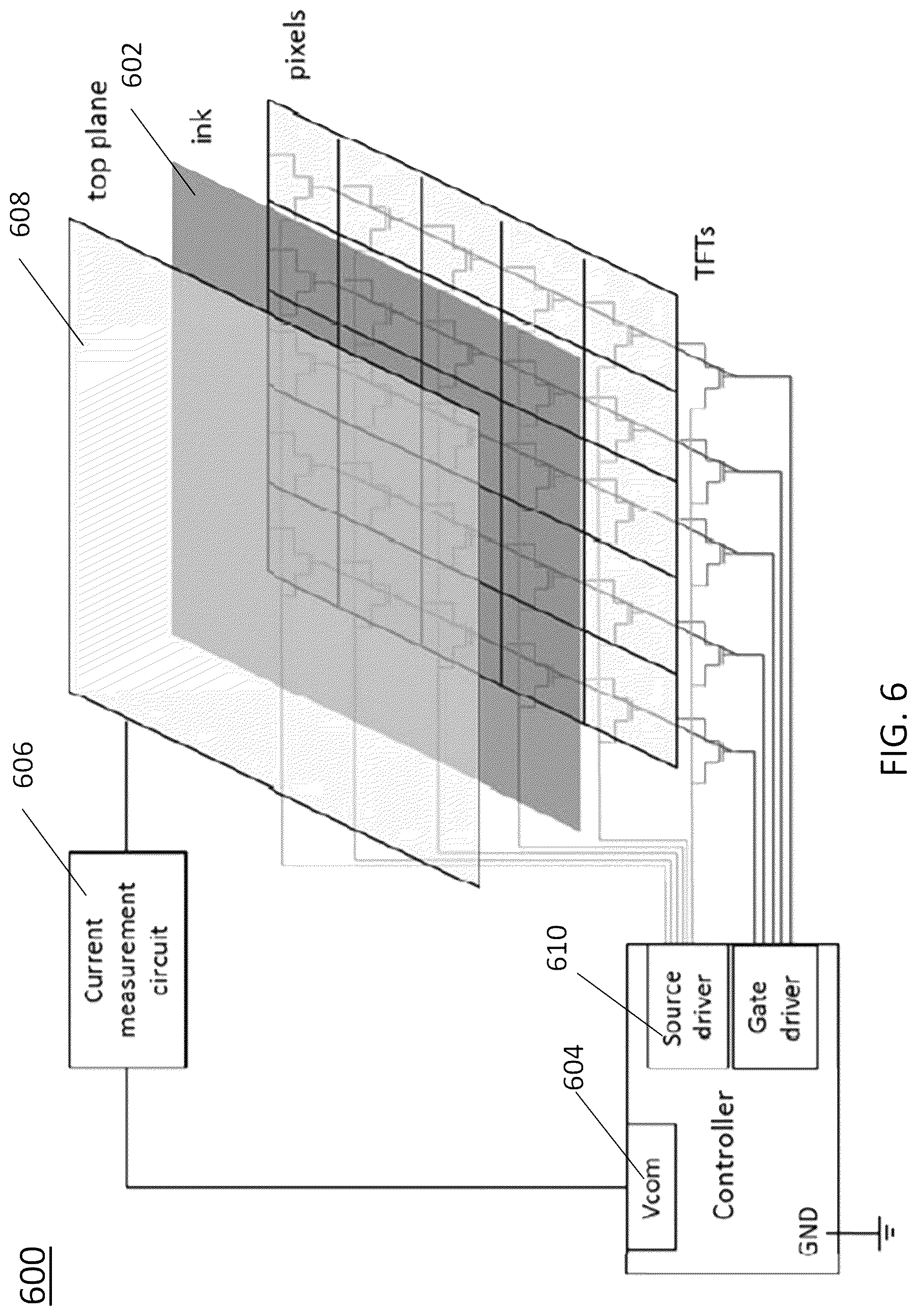 Patent US11854448 Figure 6 – Methods for measuring electrical properties of electro-optic displays