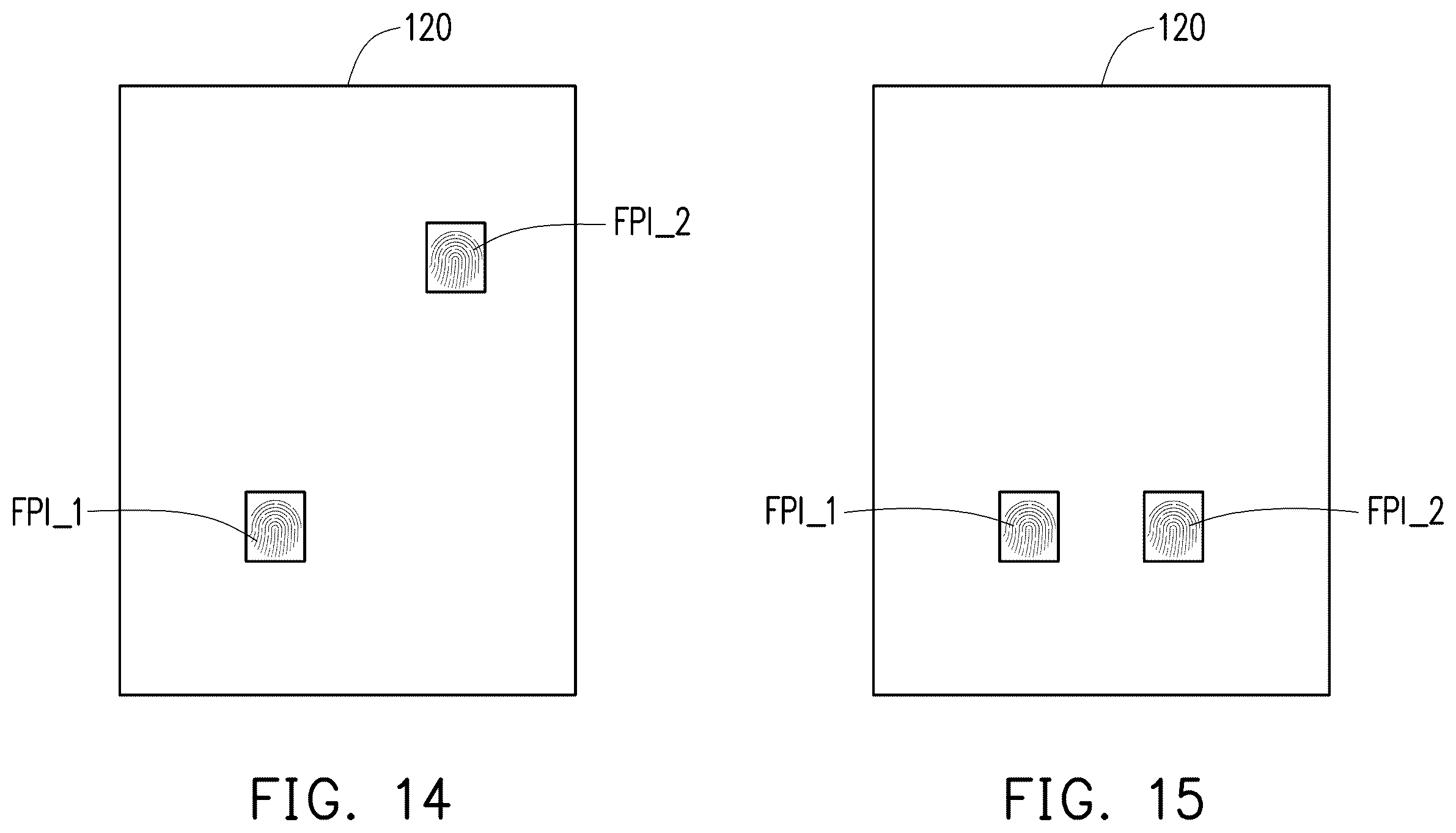Patent US11854451 Figure 14 – Electronic circuit having display driving function, touch sensing function and fingerprint sensing function
