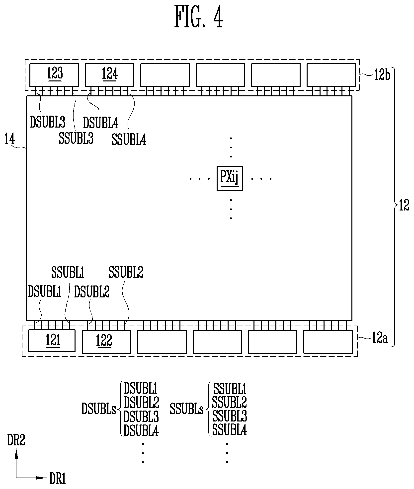 Patent US11854454 Figure 4 – Display device and driving method thereof