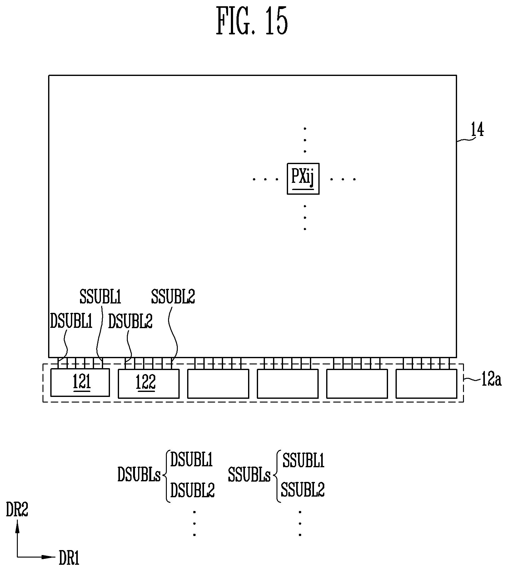 Patent US11854454 Figure 14 – Display device and driving method thereof