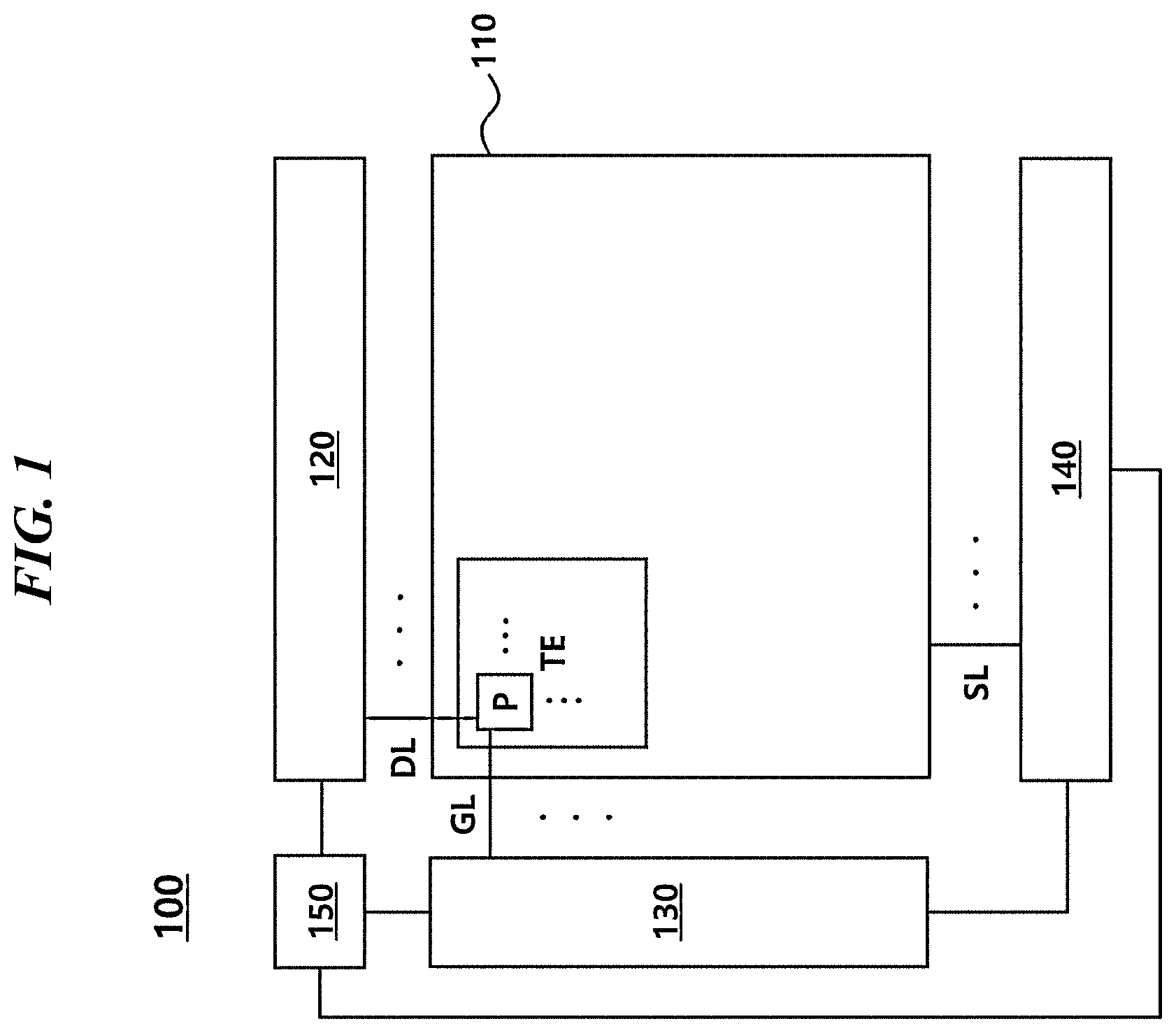 Patent US11854463 — Data driving integrated circuit and method of driving the same — Figure 1
